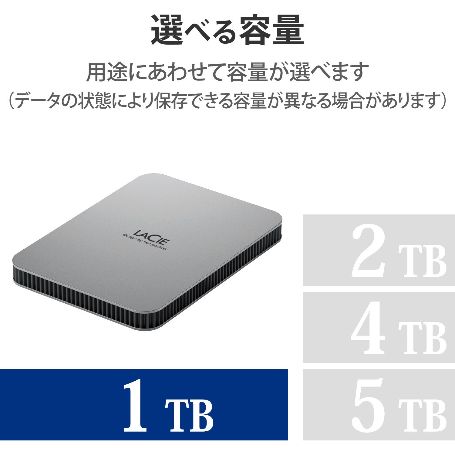 STLP1000400 HDD (ハードディスク) ポータブル 外付け LaCie STLP1000400 HDD (ハードディスク) ポータブル 外付け LaCie