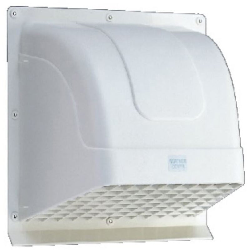 WK-20W 換気扇用ウェザーカバー 格子付 1台 高須産業 【通販モノタロウ】