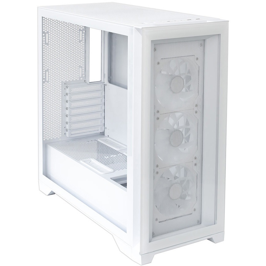 OWL-PC4502-WH ツールレス設計 最大430mmGPU搭載可能 ARGB LEDファン×3/USB3.0 Type-Cポート×1 標準搭載 ATXミドルタワーPCケース 1個 OWLTECH(オウルテック) 【通販モノタロウ】