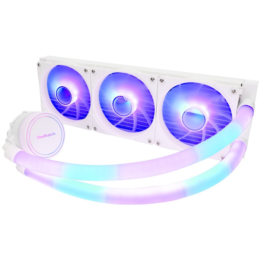OWL-LCS360ARGB-WH ARGB LED内蔵ヘッド&チューブ 水冷CPUクーラー 1個 OWLTECH(オウルテック) 【通販モノタロウ】
