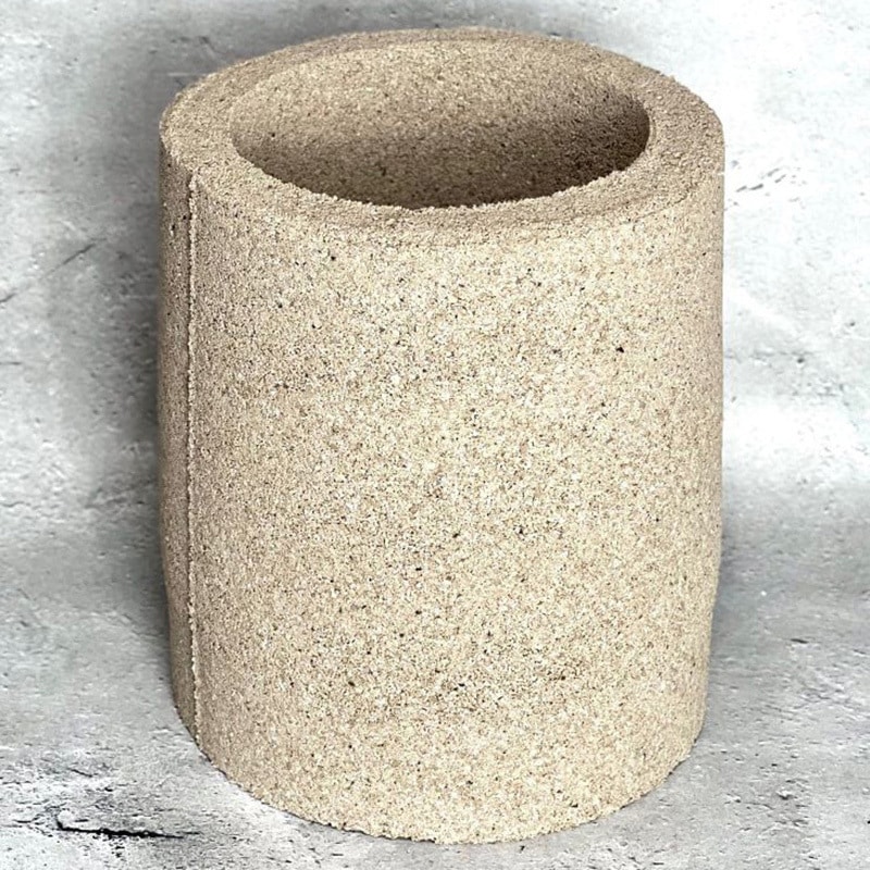 ホワイト 抗菌 アクアプラントポット(R) 筒(ツツ) L 1個 HACHI 【通販