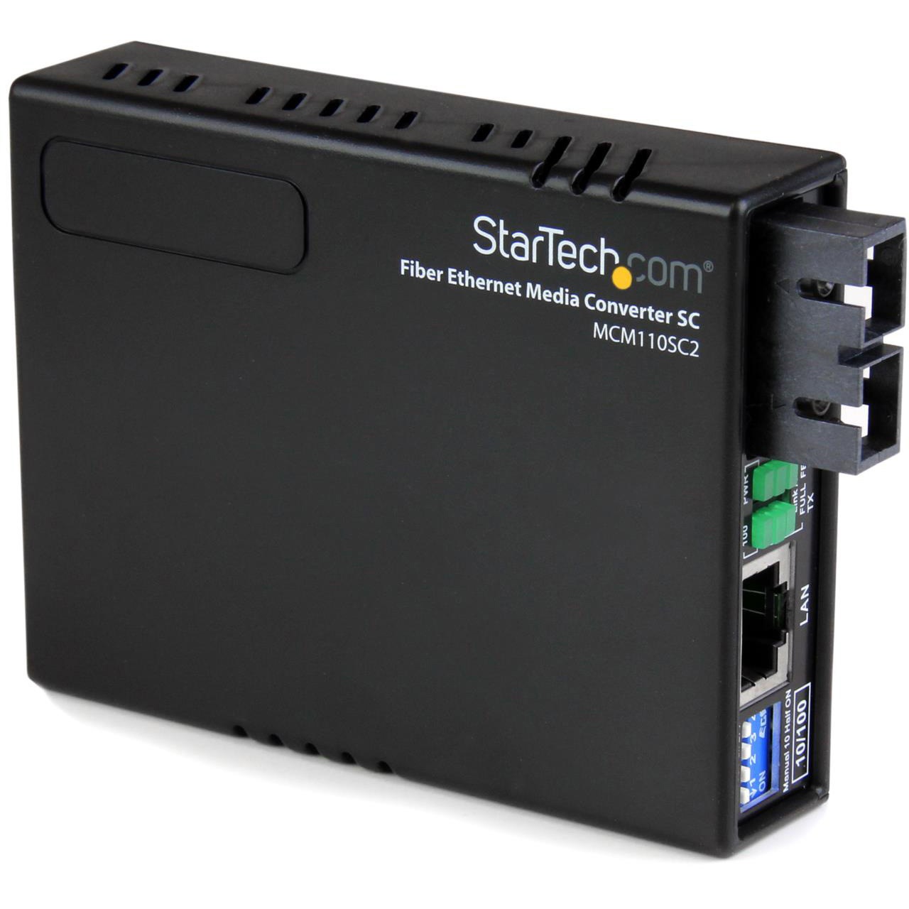 MCM110SC2 光メディアコンバーター/イーサネット(10/100 Mbps) - 光ファイバー(100BASEーFX)/マルチモード SC/最大2km 1個 StarTech.com 【通販モノタロウ】