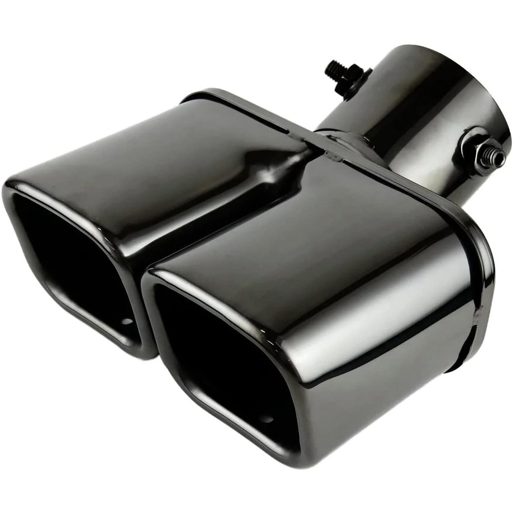 MT-42 カー用品 マフラーカッターツイン ガンメタ 向島自動車用品製作所 寸法150×95×175mm  MT-42 7,898円