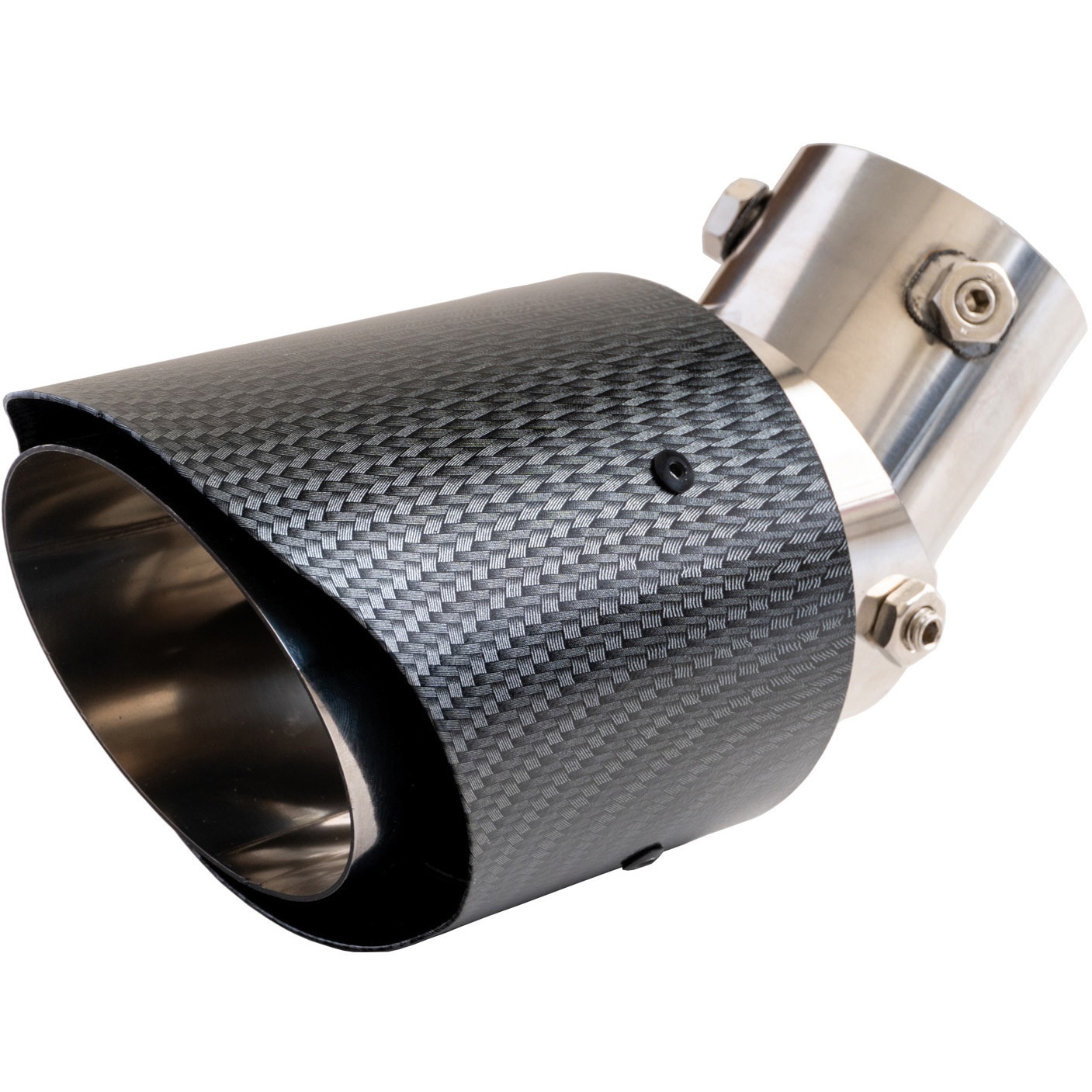 MY-44 カー用品 マフラーカッターシングル カーボン調 1個 向島自動車用品製作所 【通販モノタロウ】 8,498円