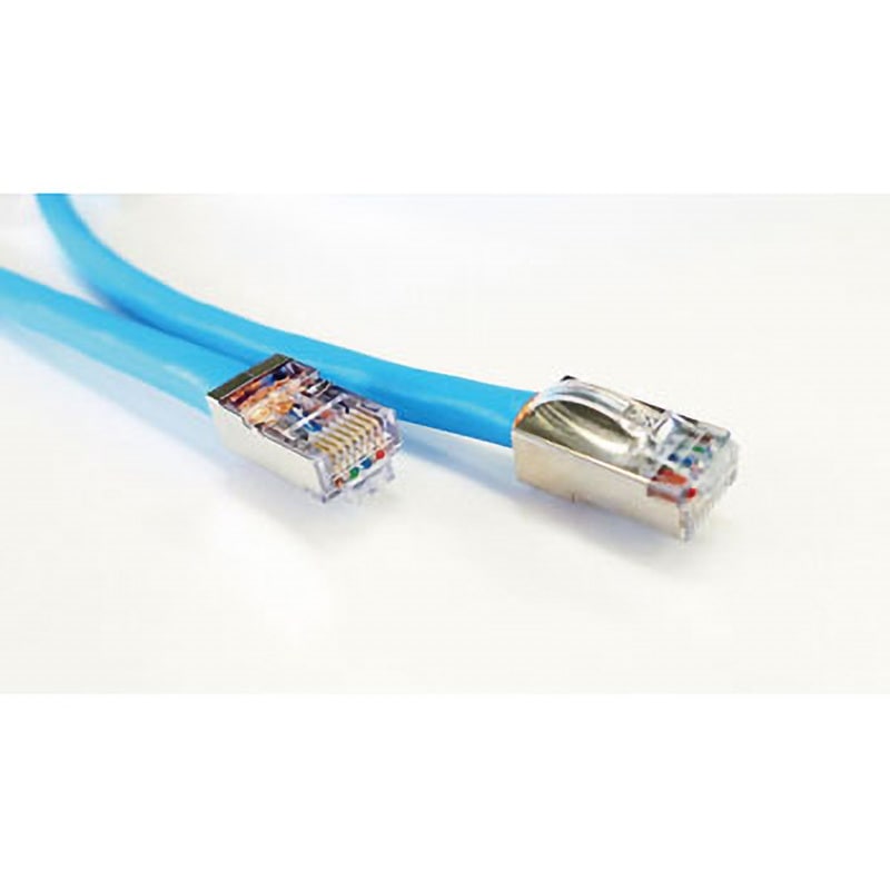 2L-NS06030 LANケーブル ATEN RJ-45オス - RJ-45オス 単線 ライトブルー色 30m  1本 2L-NS06030