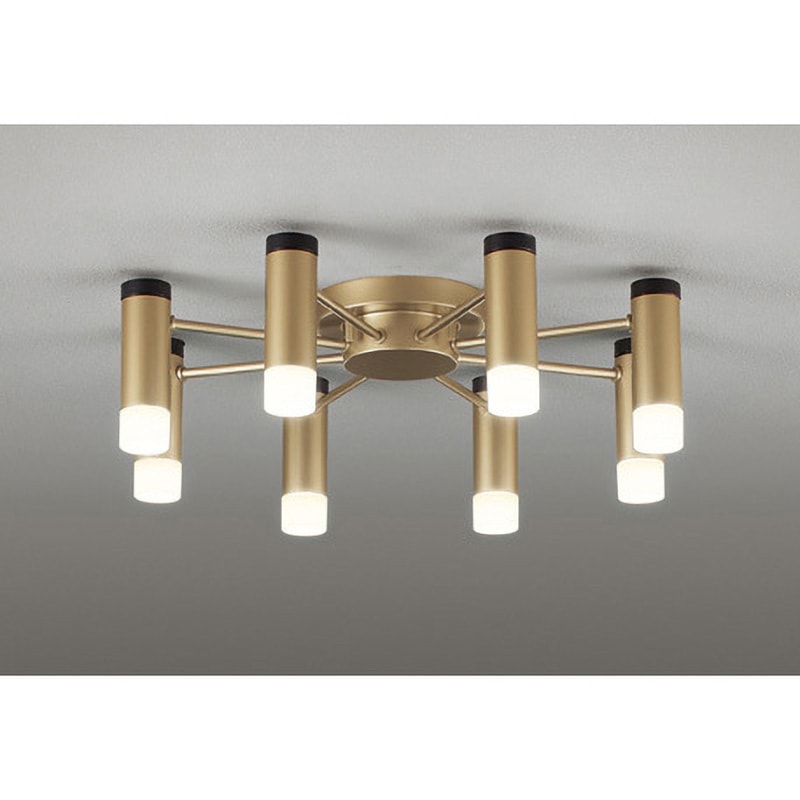 OC257197BR シャンデリア ODELIC(オーデリック) 高演色LED 電球色～昼光色 簡易取付A 適用畳数～10畳 消費電力49.6W   OC257197BR