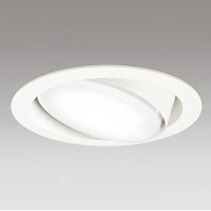 OD361361WR ユニバーサルダウンライト ODELIC(オーデリック) 高演色LED 100V 調光不可 3500K 温白色 オフホワイト色 埋込穴Φ125mm  OD361361WR