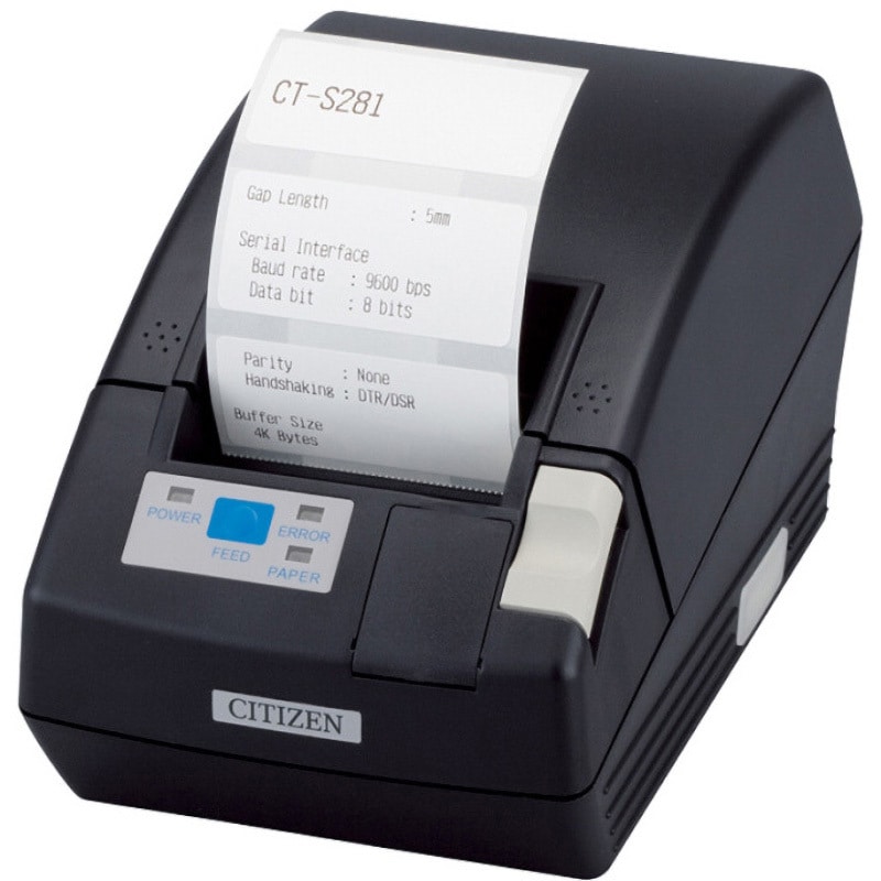 CT-S281IIUSJ-BK-PX レシートプリンター CT-S281タイプII(ライン