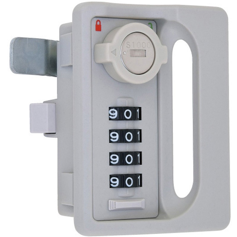 L-346-KA 引手付4桁式コンビネーションロック オートリセットタイプ 同一鍵 引手付4桁式コンビネーションロック オートリセットタイプ 同一鍵 1個 ジョー・プリンス竹下 【通販モノタロウ】