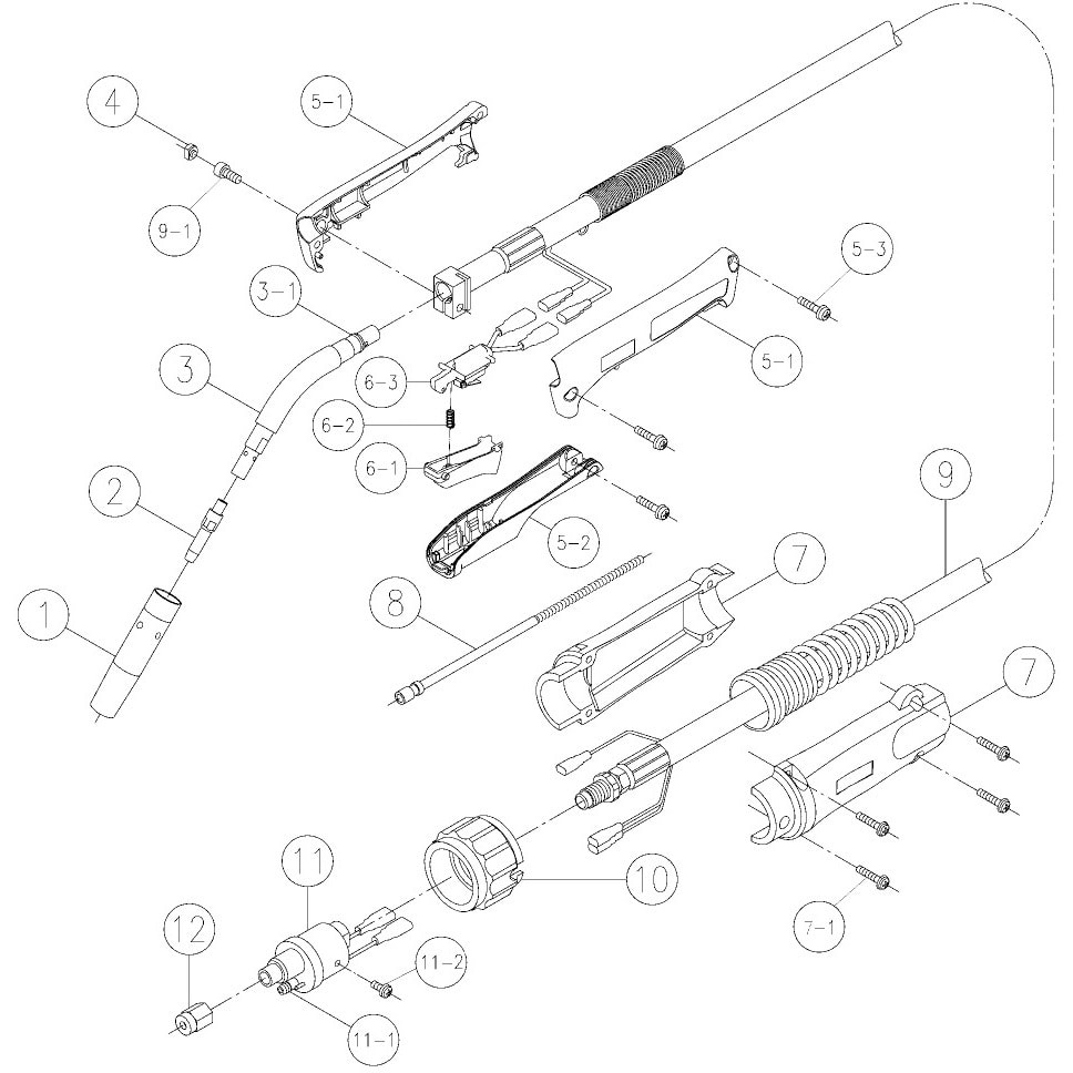 U4186M00 部品 ブルートーチBT1800-30 ダイヘン 全長85.5mm 1個 U4186M00 - 【通販モノタロウ】