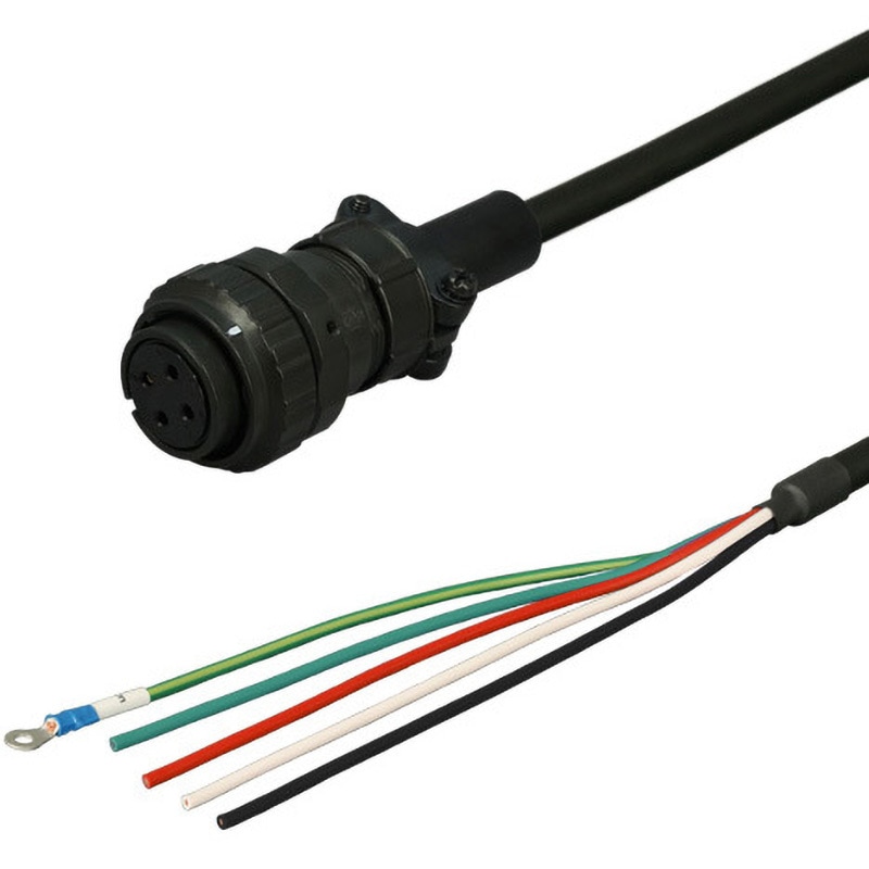 DSVPWOM-CA1CS-001-E オムロン1S動力ケーブル<R88A-CA1C***SF相当> ダイヤトレンド 直結 可動 シールド有 長さ1m