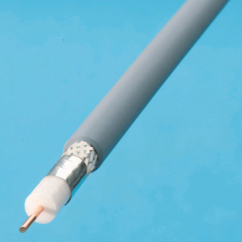 EM-S-5C-FB 灰 同軸ケーブル 1巻(100m) 伸興電線 【通販モノタロウ】