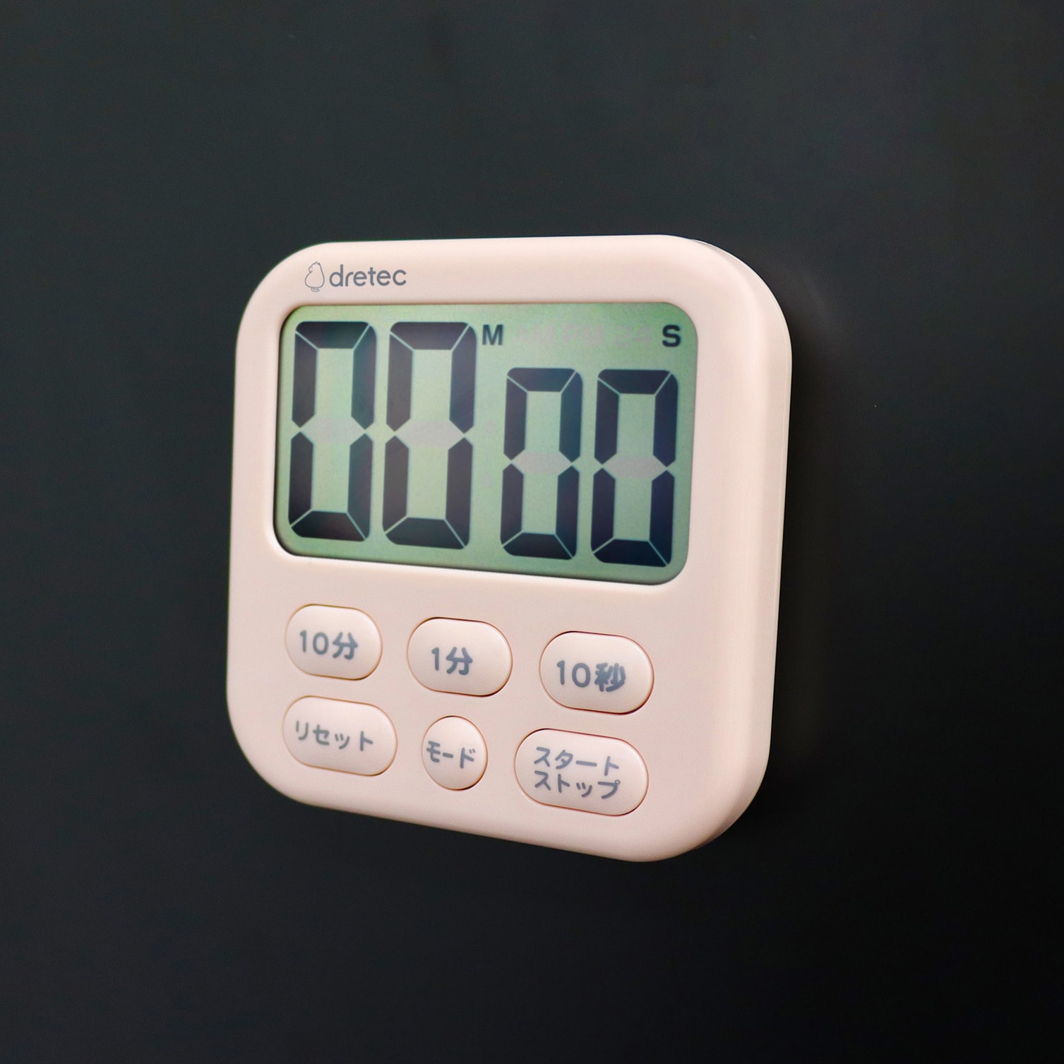 T-615PK 大画面タイマー「シャボン6」 ドリテック デジタル 壁掛け