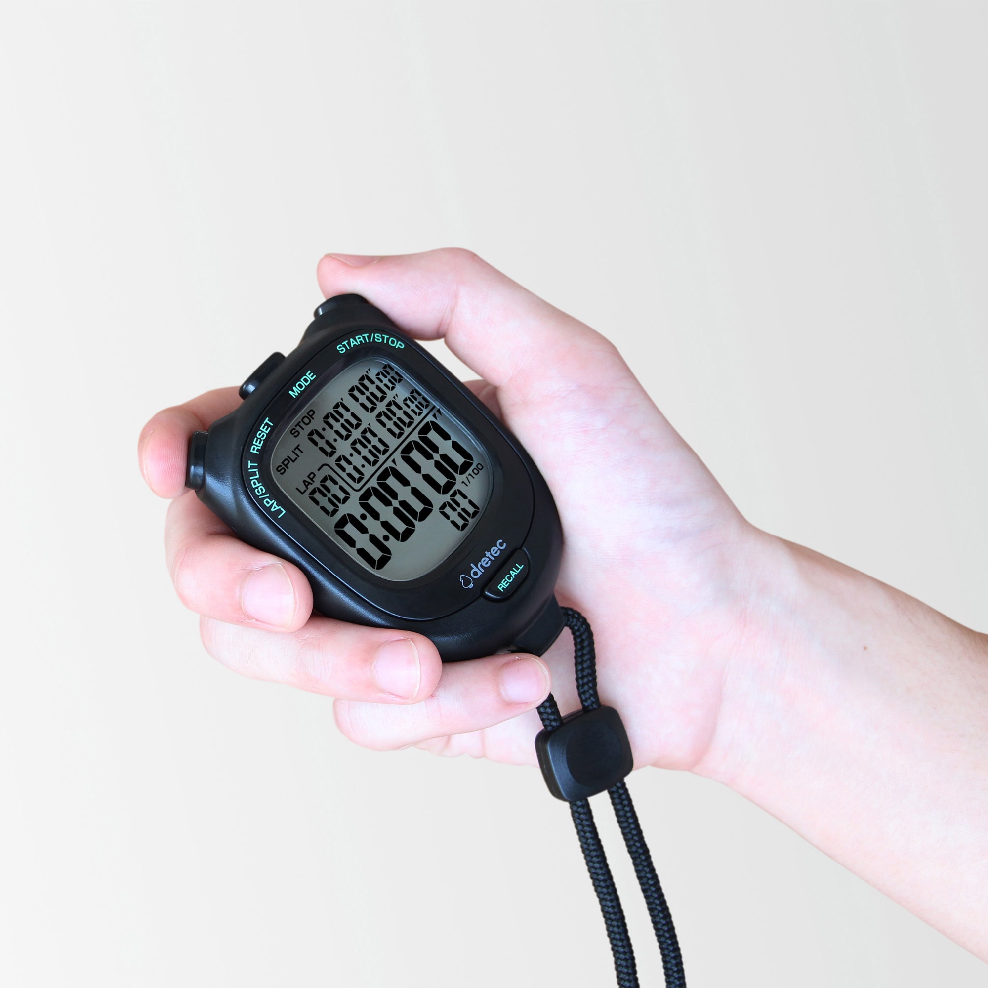SW-121BK ストップウォッチ「スピールS」 1台 ドリテック 【通販