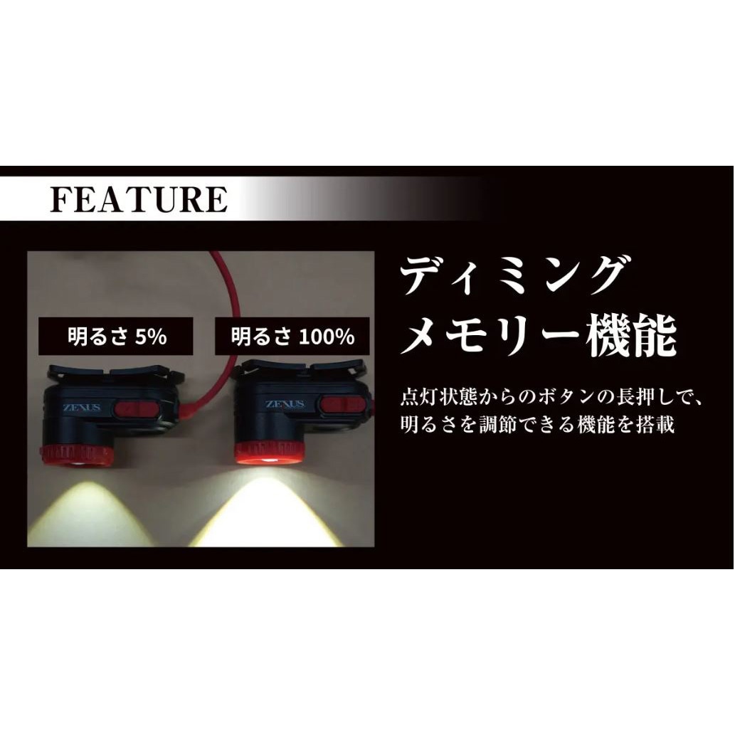 ZX-R730 ZEXUS(ゼクサス) ヘッドライト プロフェッショナルモデル