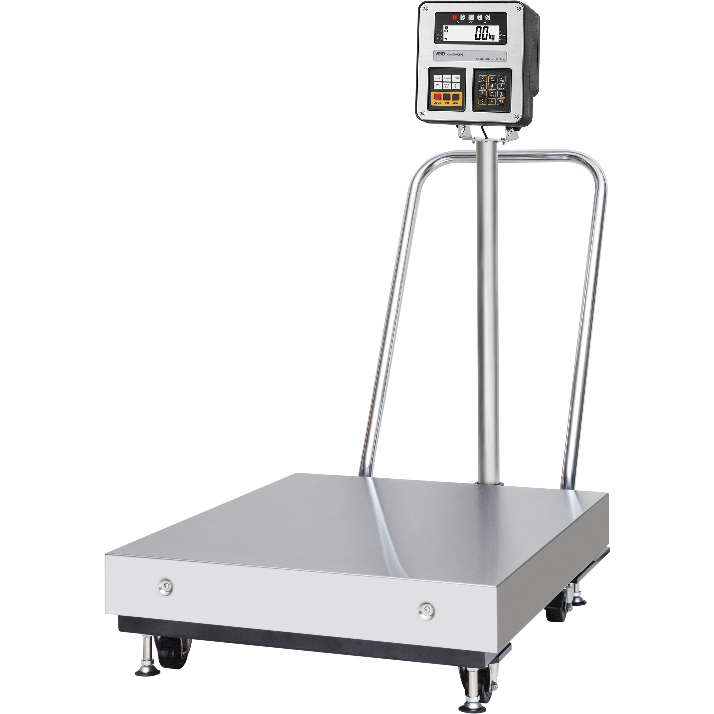 HV600KCEPB-JA-00A00 (一般校正書類付) 本質安全防爆大型台はかり HV-CEP(大型)シリーズ 一般校正付き A&D デジタル ひょう量単位kg ひょう量600kg