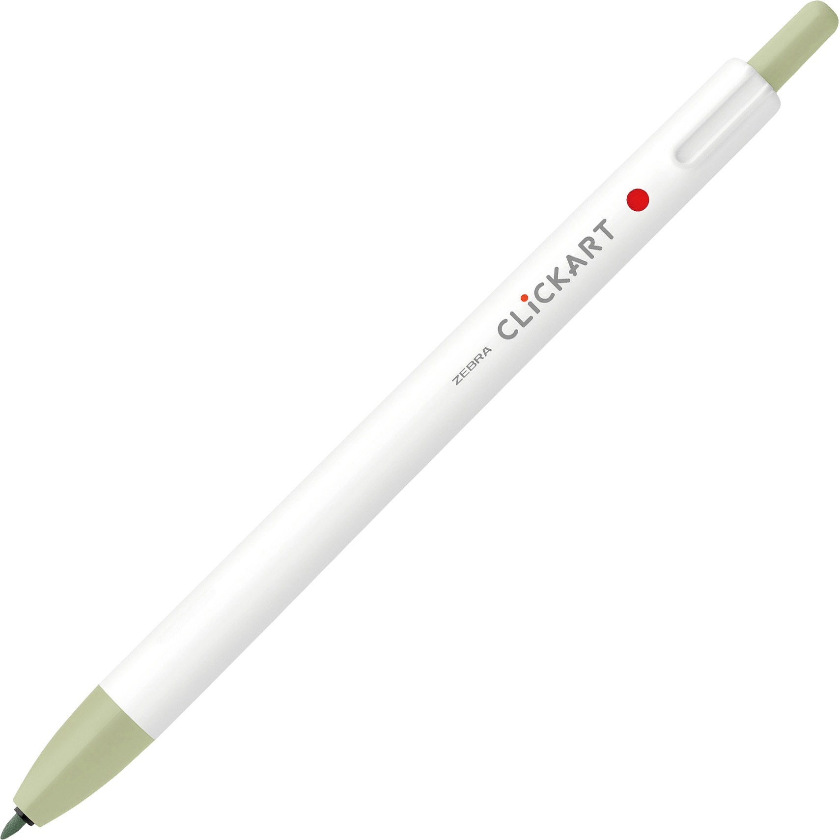 ノック式サインペン クリッカート ゼブラ ノック式水性マーカー 【通販