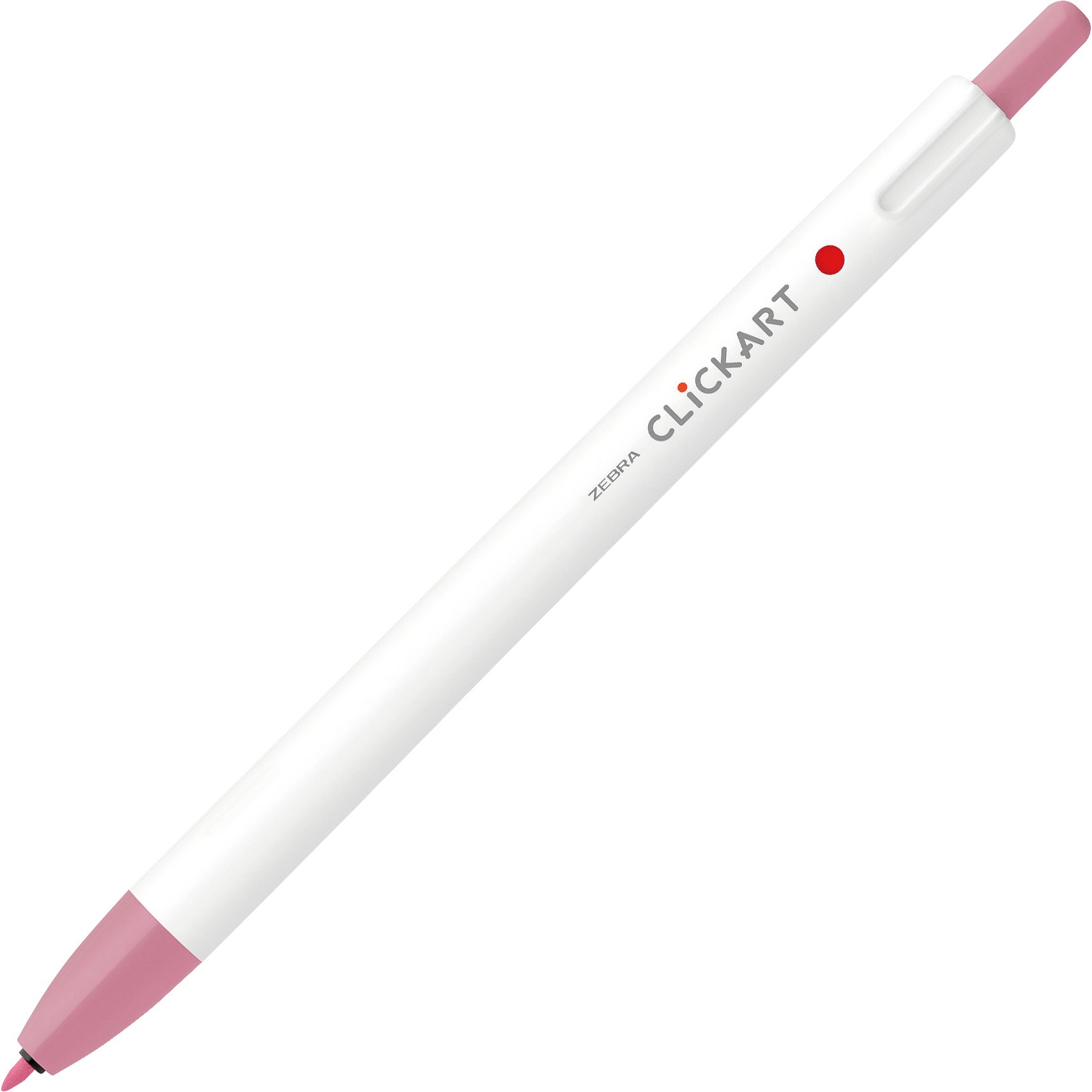 ノック式サインペン クリッカート ゼブラ ノック式水性マーカー 【通販