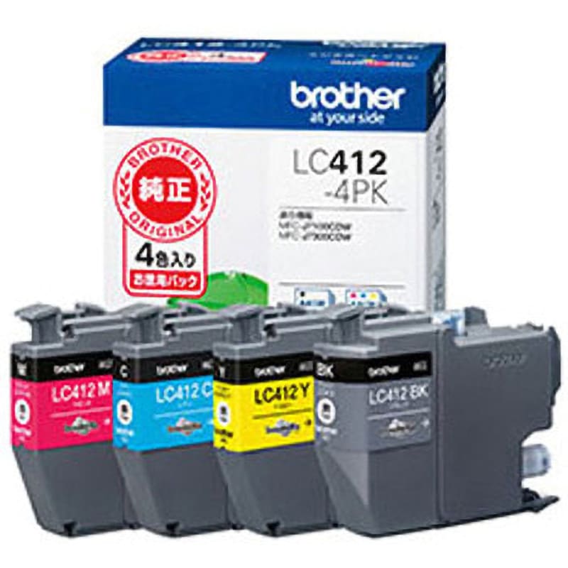 とらじろう　LC412 10セット とらじろう LC412 10セット Amazon.co.jp: ブラザー用 LC412 4色