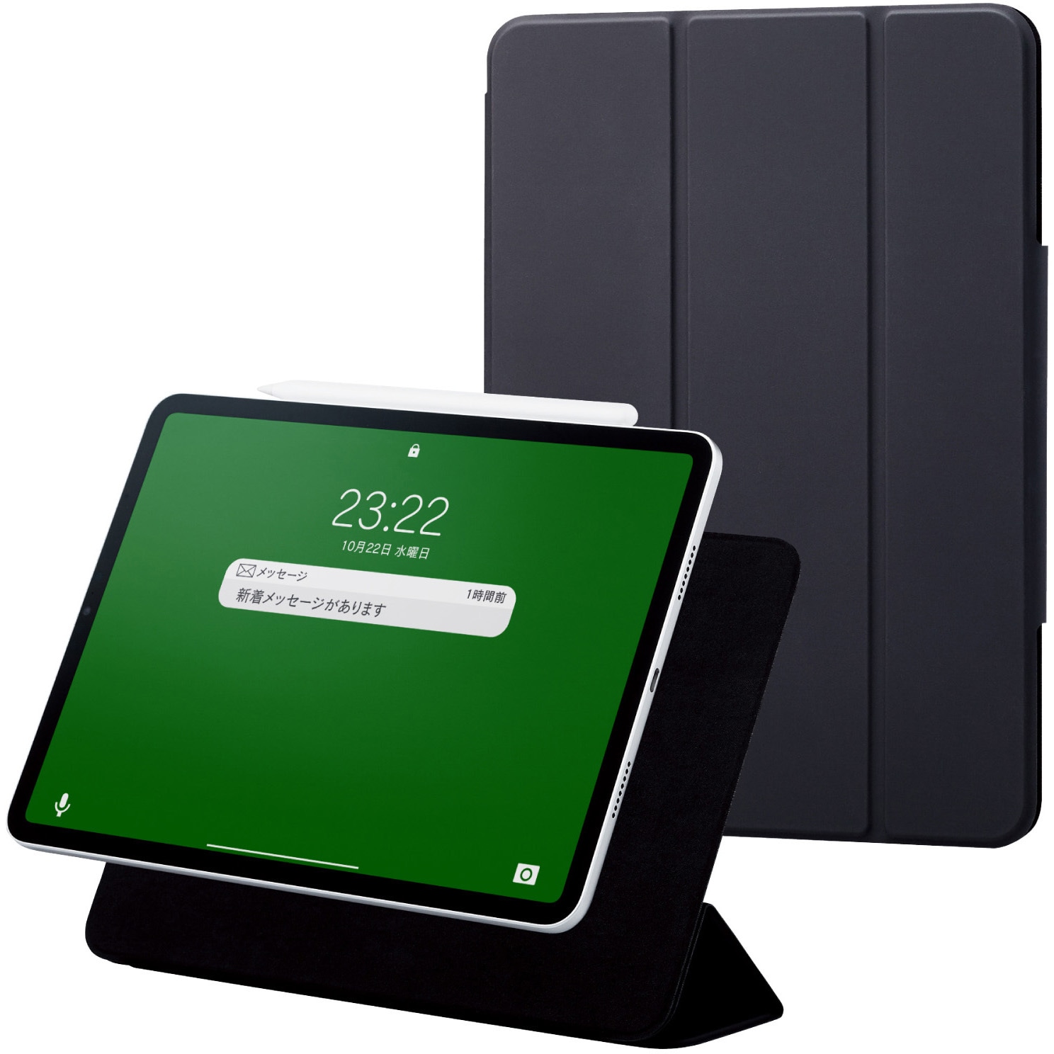 iPad Pro 11インチM4 (第4世代) 本体、カバー、iPad置きあり TBWA22PMWVPF2BK iPad Pro 11インチ 第4世代 ( 2022 ) 用 ケース