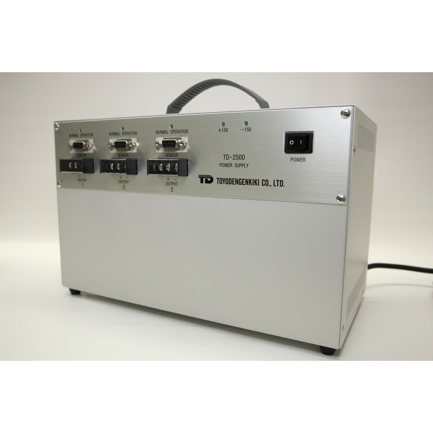 TD-2500 高精度・高安定性電流センサ専用電源 TDシリーズ 東洋電源機器 入力電圧AC100±10%(50/60Hz)V