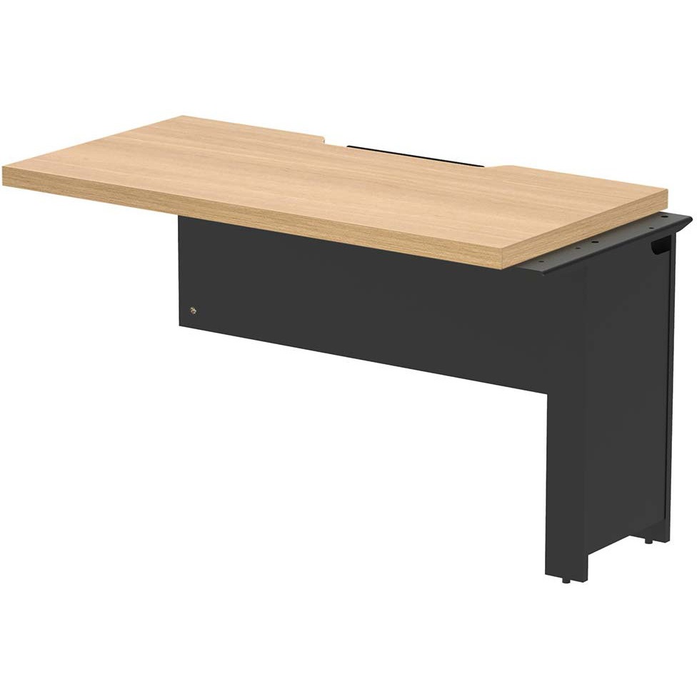 RFTFH-1260ADOA-BL ソリード フリーアドレス用ハーフデスク 増連 アール・エフ・ヤマカワ 高さ720mm幅1200mm奥行600mm  RFTFH-1260ADOA-BL 20,866円