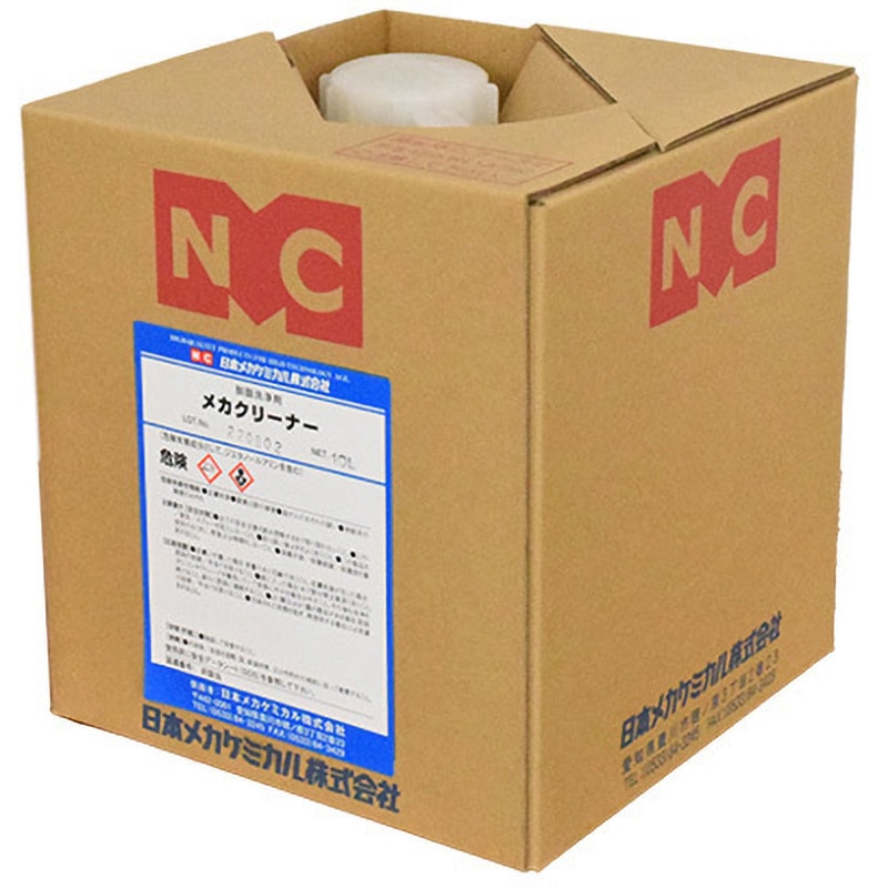 C-A030-10L メカクリーナー 1個(10L) 日本メカケミカル 【通販モノタロウ】