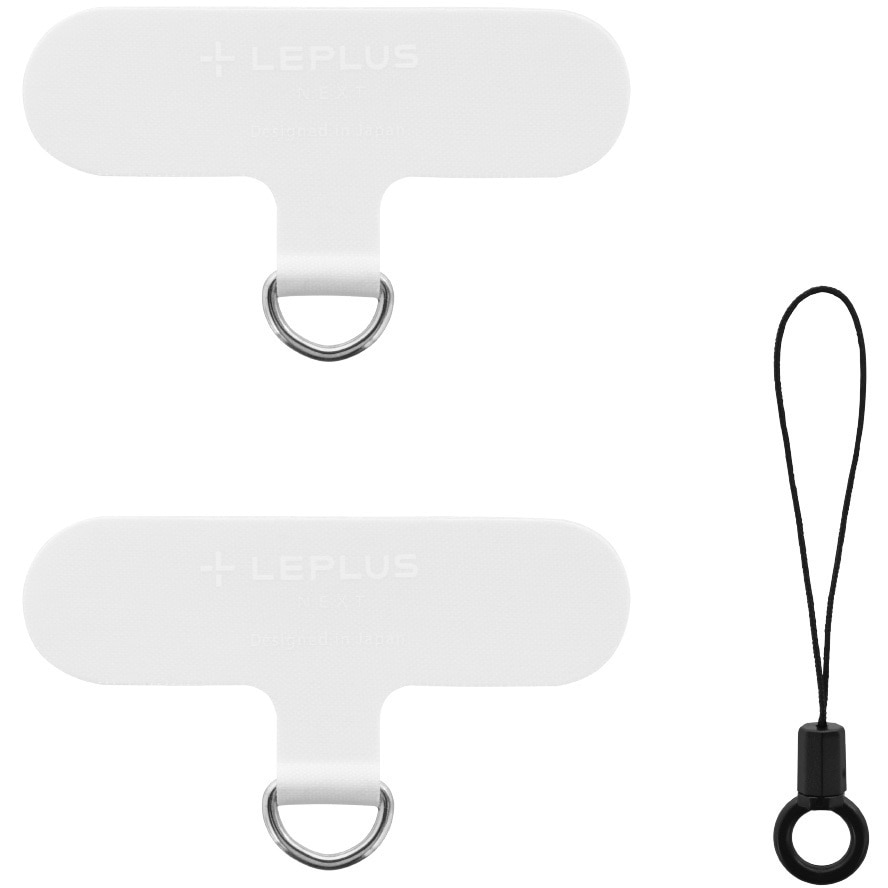 LN-SH01SWH スマートフォン(汎用) 「STRAP SHEET」 挟み込みシート2枚