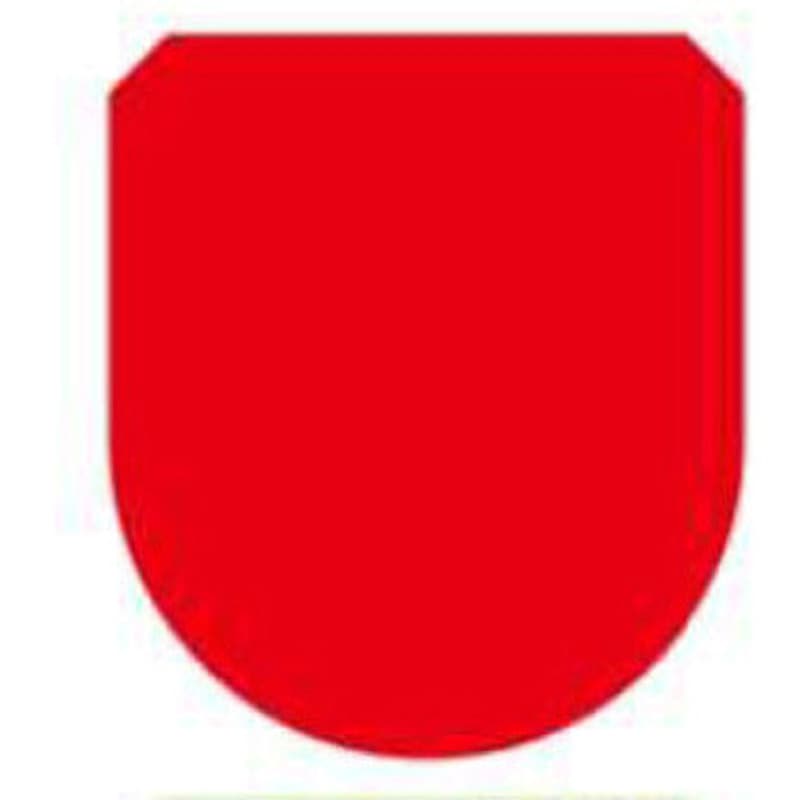 ワッペン184-無地赤 ワッペン JSグループ 無地 1セット - 【通販