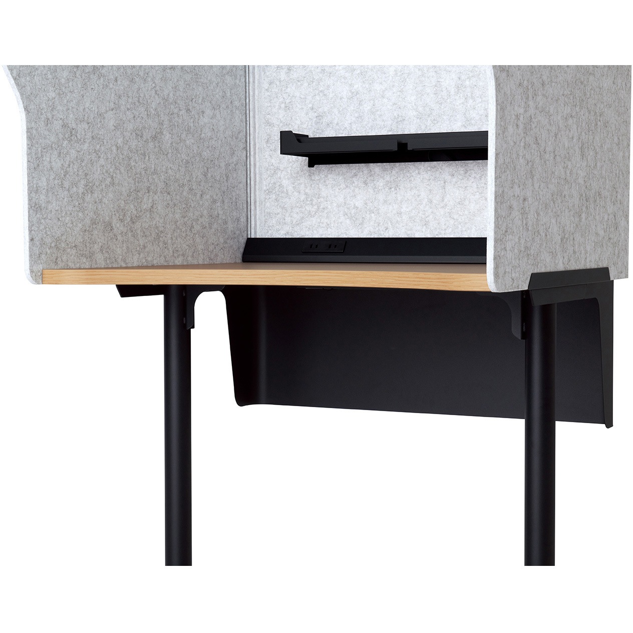 TTCP-0803-E6A1 テレワークブース タイニ-キュ-ブ用幕板 コクヨ 外寸法780×215×275mm  TTCP-0803-E6A1