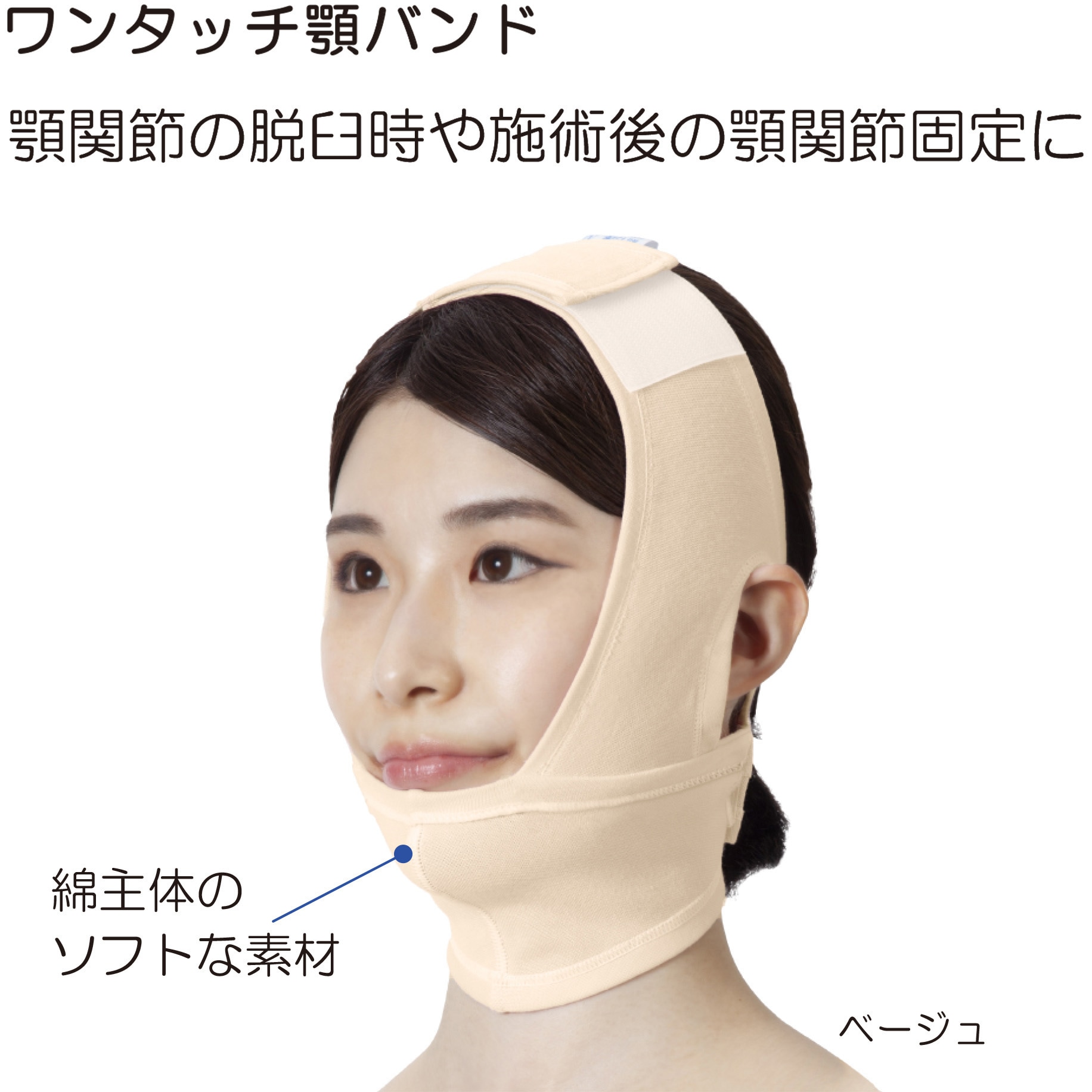 007333 ソフラあごバンデージII 竹虎 サイズM - 【通販モノタロウ】