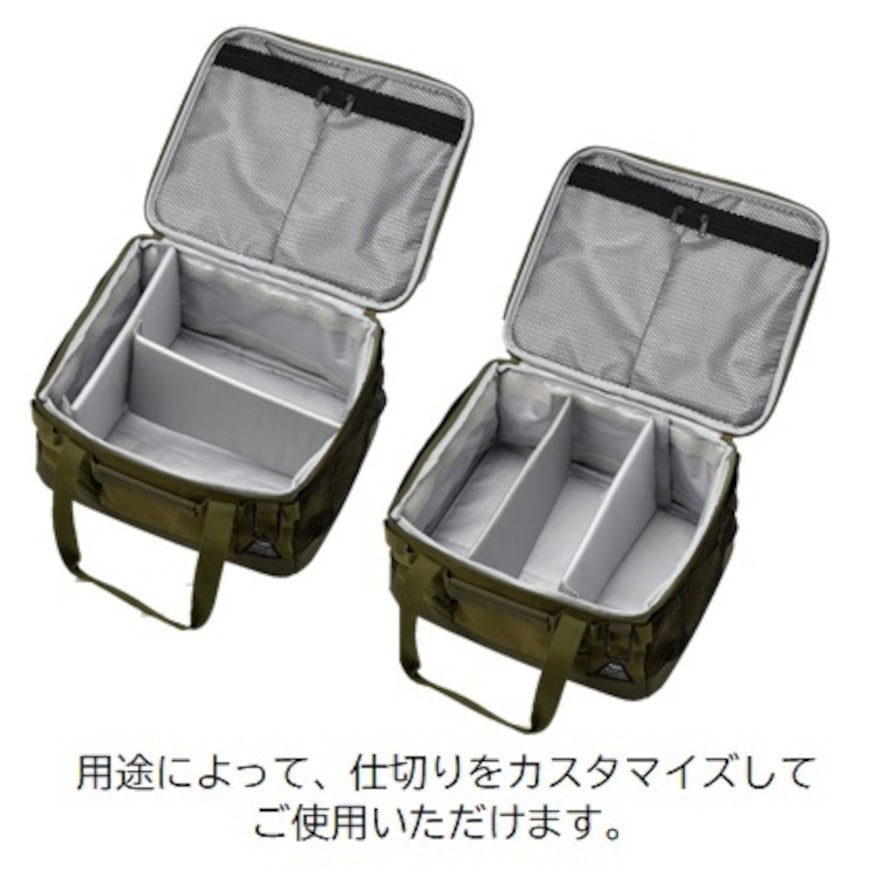 3点セット SF-3813-BK パーティションバッグM セトクラフト 1個 SF-3813-BK