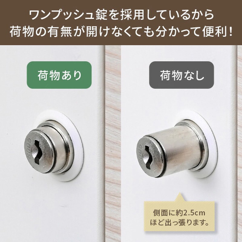 EPB-1(WD/BK) 宅配ボックス YAMAZEN(山善) 1段 【通販モノタロウ】