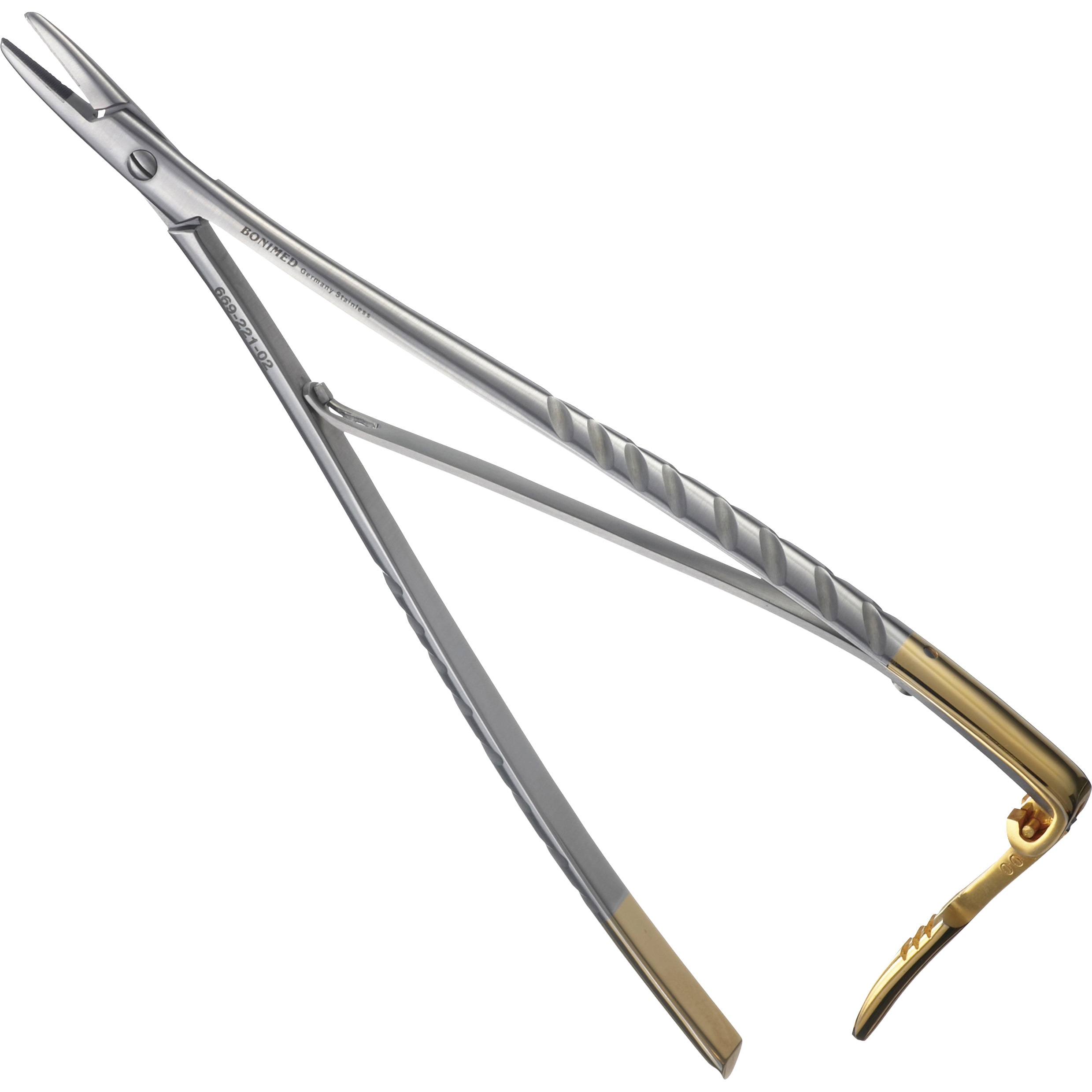 べガール 超硬チップ付持針器 へガール持針器 超硬チップ付・AESCULAP