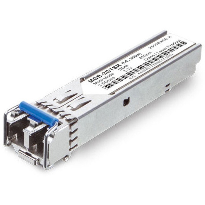 MGB-2GTLR20 2.5G SFPモジュール PLANET Technology 2芯LC/UPCコネクタ シングルモード 波長1310nm   MGB-2GTLR20