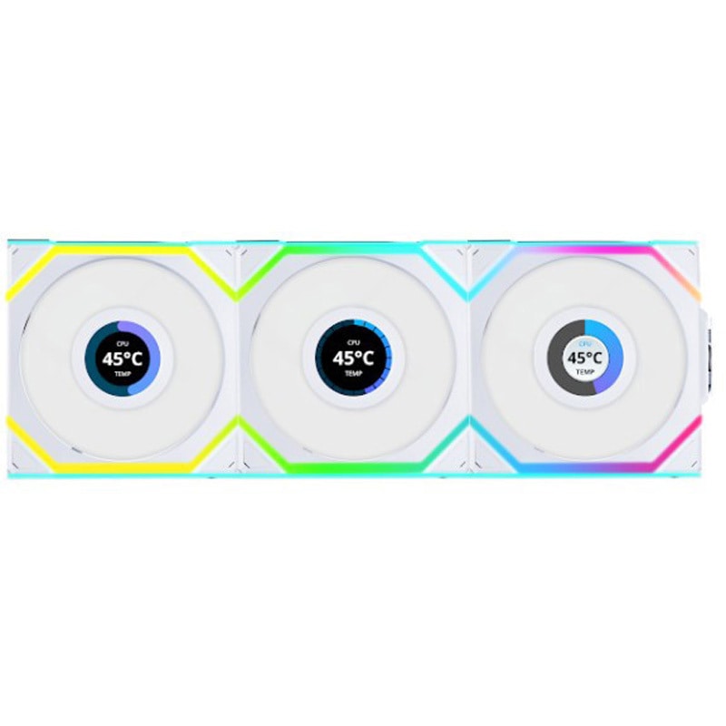 120mmLCDケースファンセット LIAN LI PCファン 【通販モノタロウ】