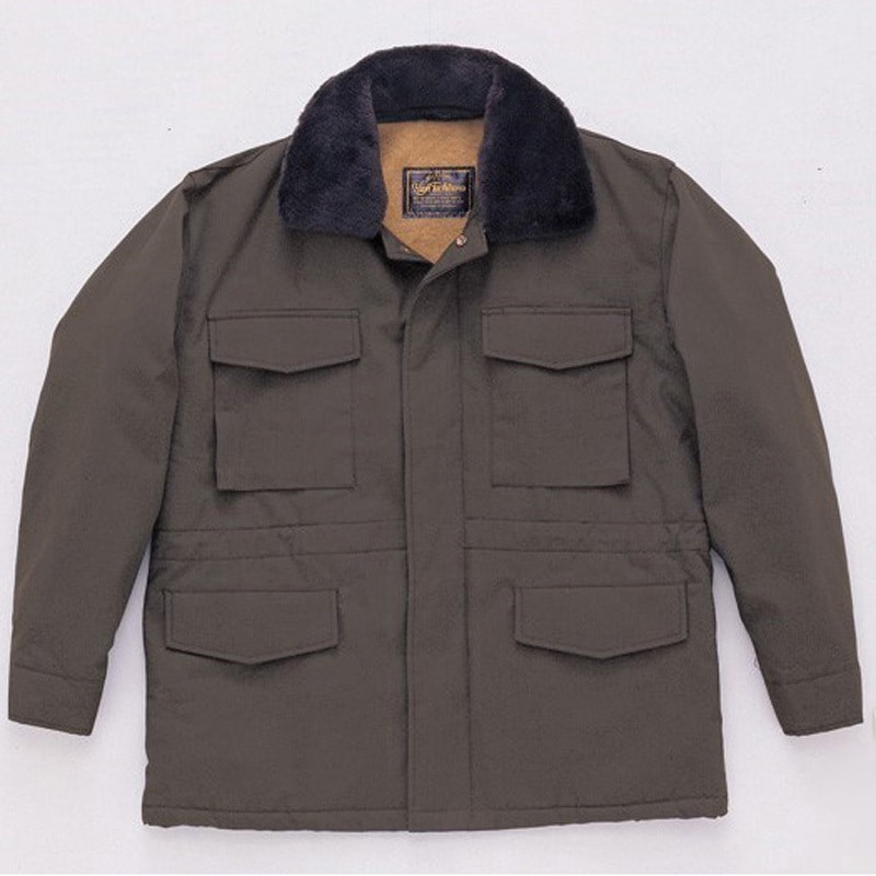 3012 防寒コート 橘被服 色OD 3L着丈80cm