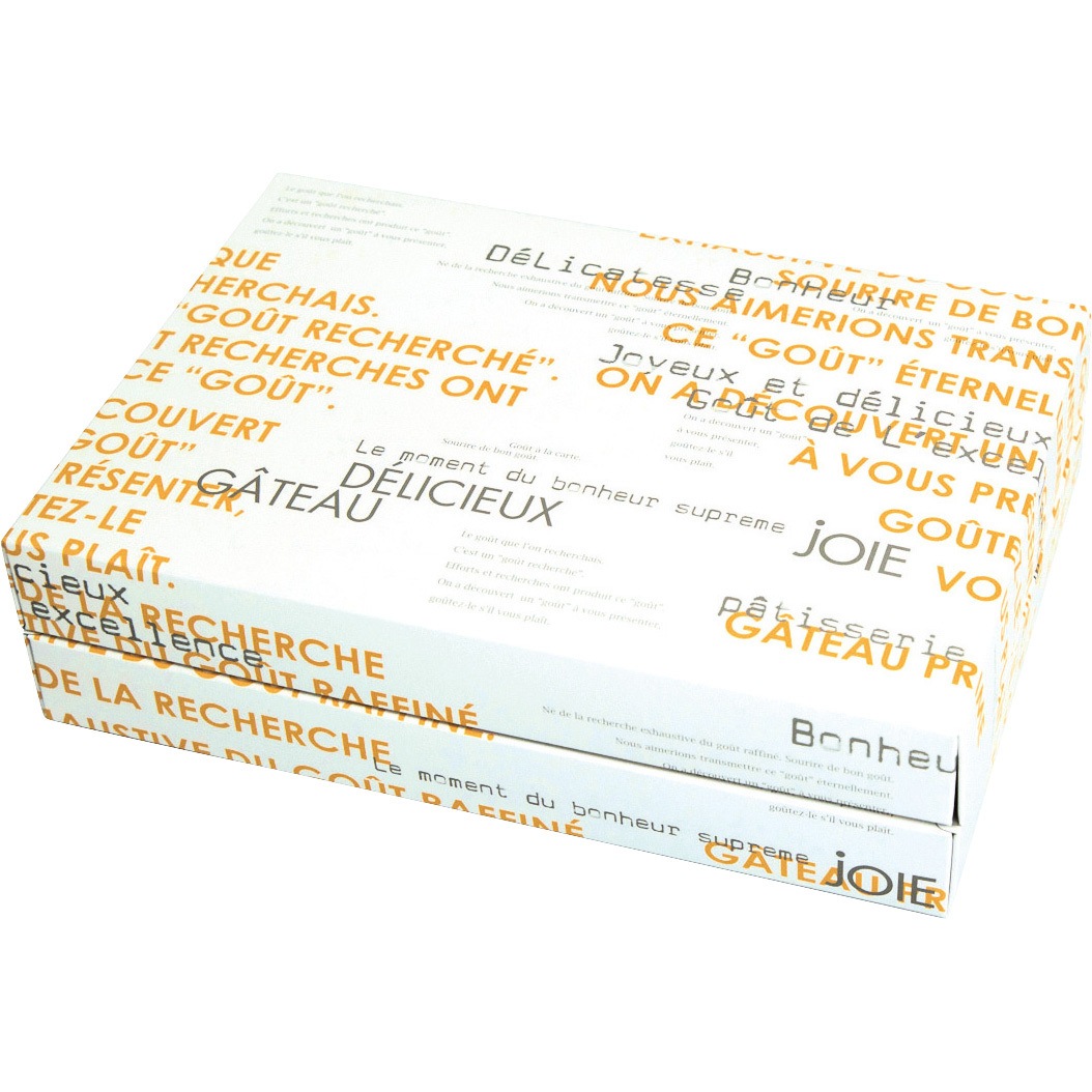 20-466OR ギフトBOX メランジェ ヤマニパッケージ 中サイズ 1ケース(100枚) 20-466OR 14,045円