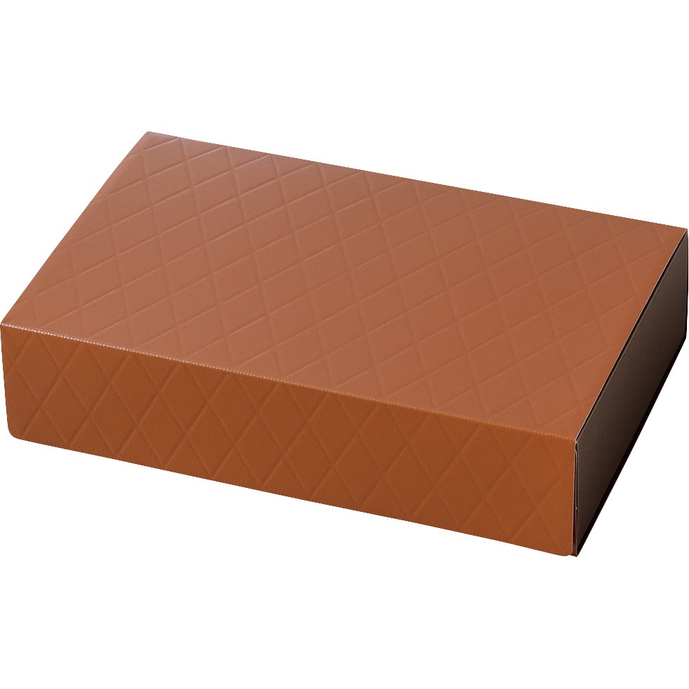 20-1456 HBダイヤキルトBOX ヤマニパッケージ キャメル色 形状1枚組立式 サイズM 1ケース(50枚) 20-1456