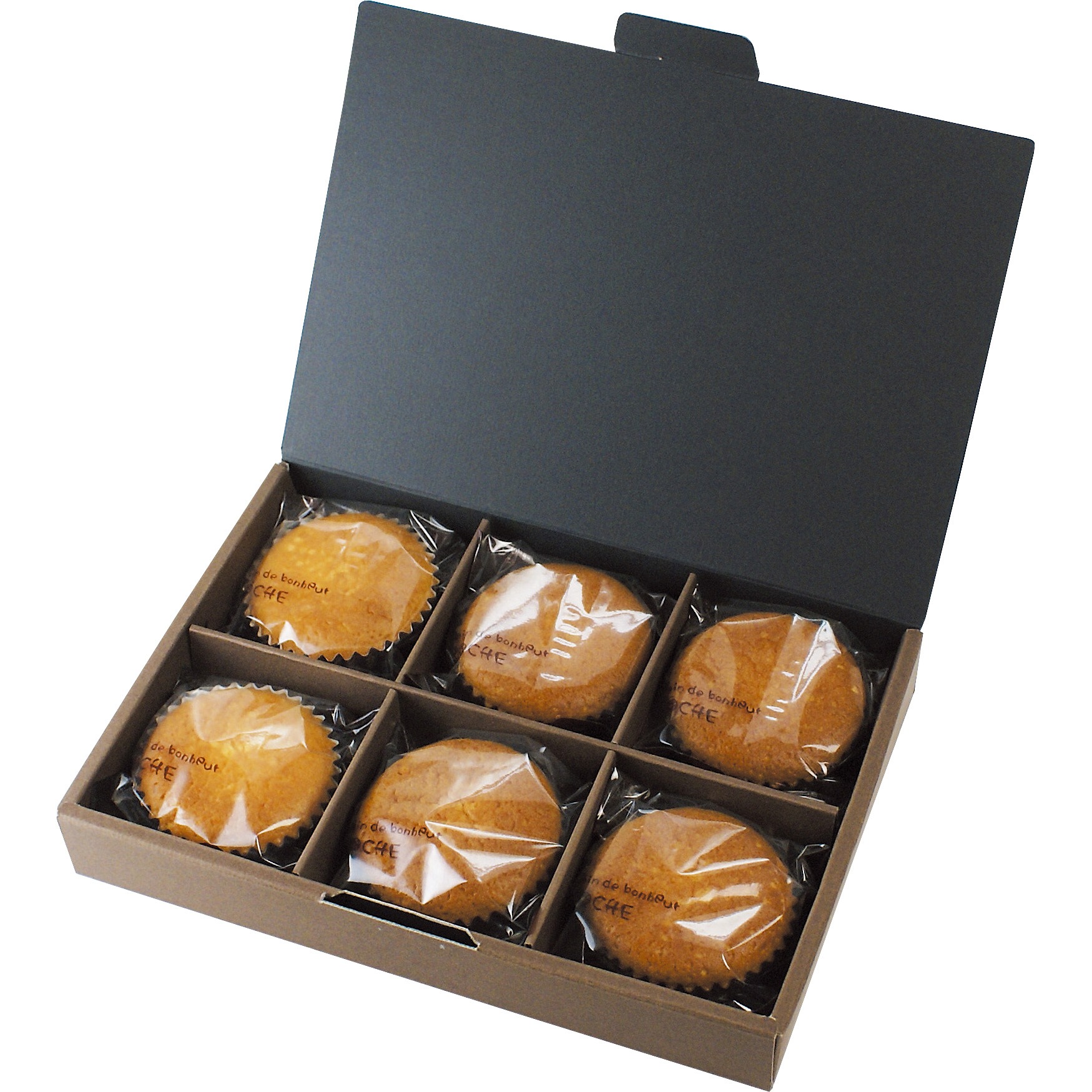 20-640 B．Bアソートボックス ヤマニパッケージ ブラウン色 形状1枚組立式 サイズ6 1ケース(100枚) 20-640