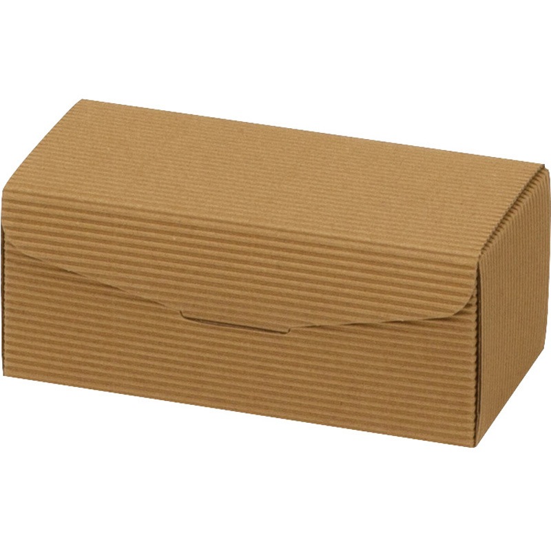 16-185 Lスタイル片段BOX ヤマニパッケージ クラフト色 形状1枚組立式 サイズS 1ケース(100枚) 16-185