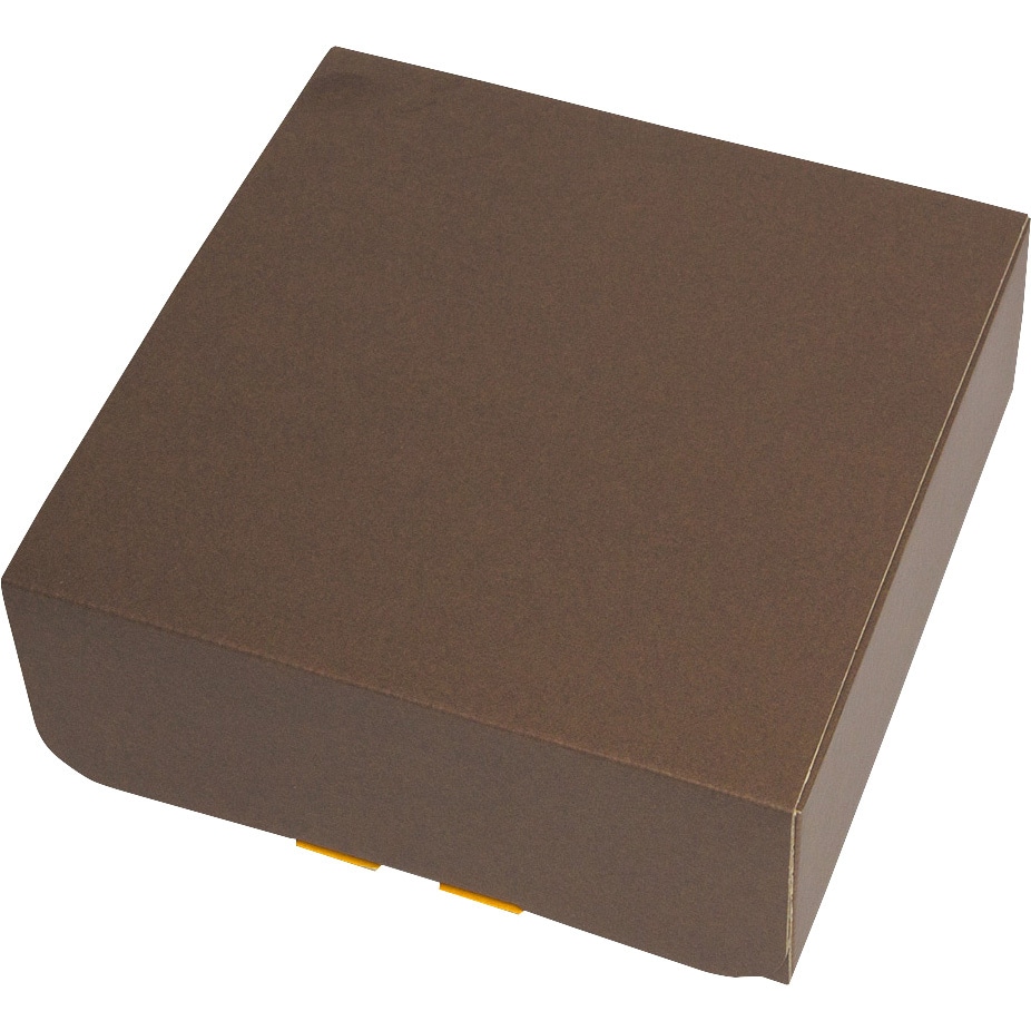 20-795 コンビネーションギフト ヤマニパッケージ ブラウン/イエロー色 形状1枚組立式 サイズS 1ケース(50枚) 20-795