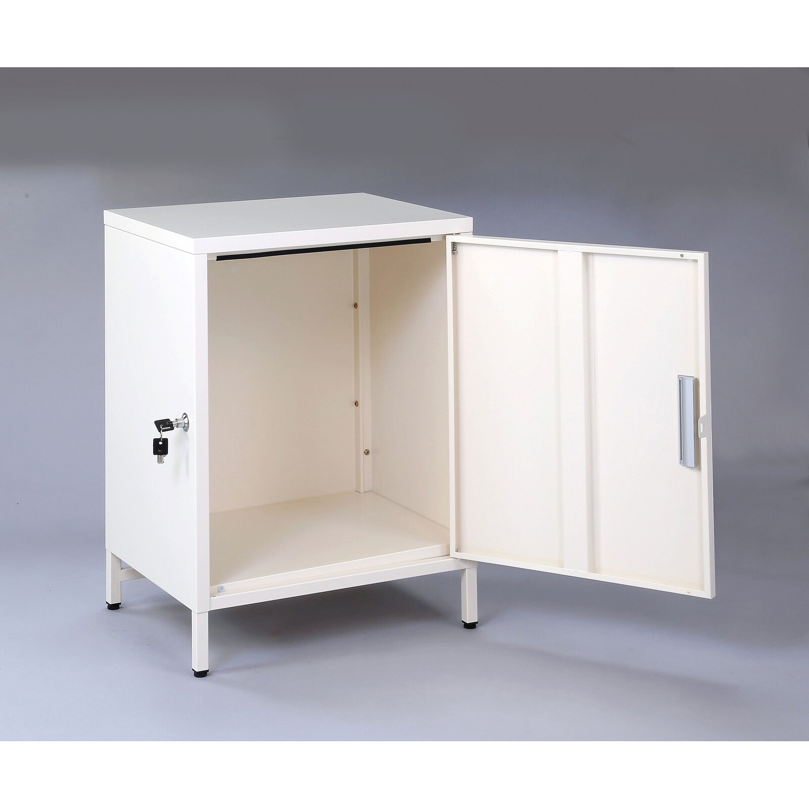 a3415420 スチール製脚付き宅配ボックス ファミリー・ライフ 鍵2本付き