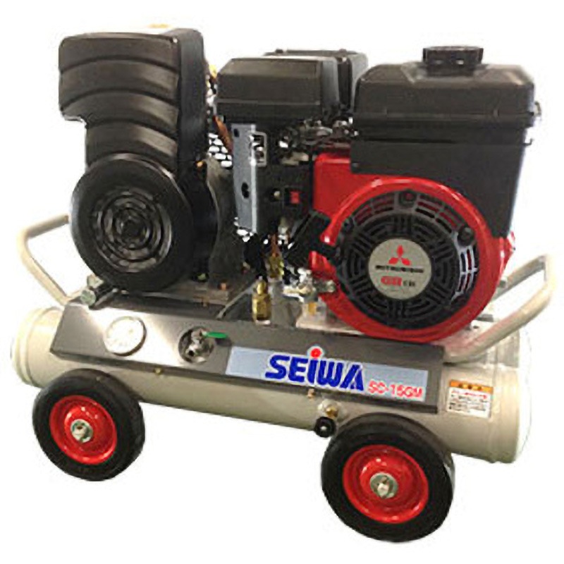 SC-15GM エンジンコンプレッサー 11L 1台 精和産業 【通販モノタロウ】