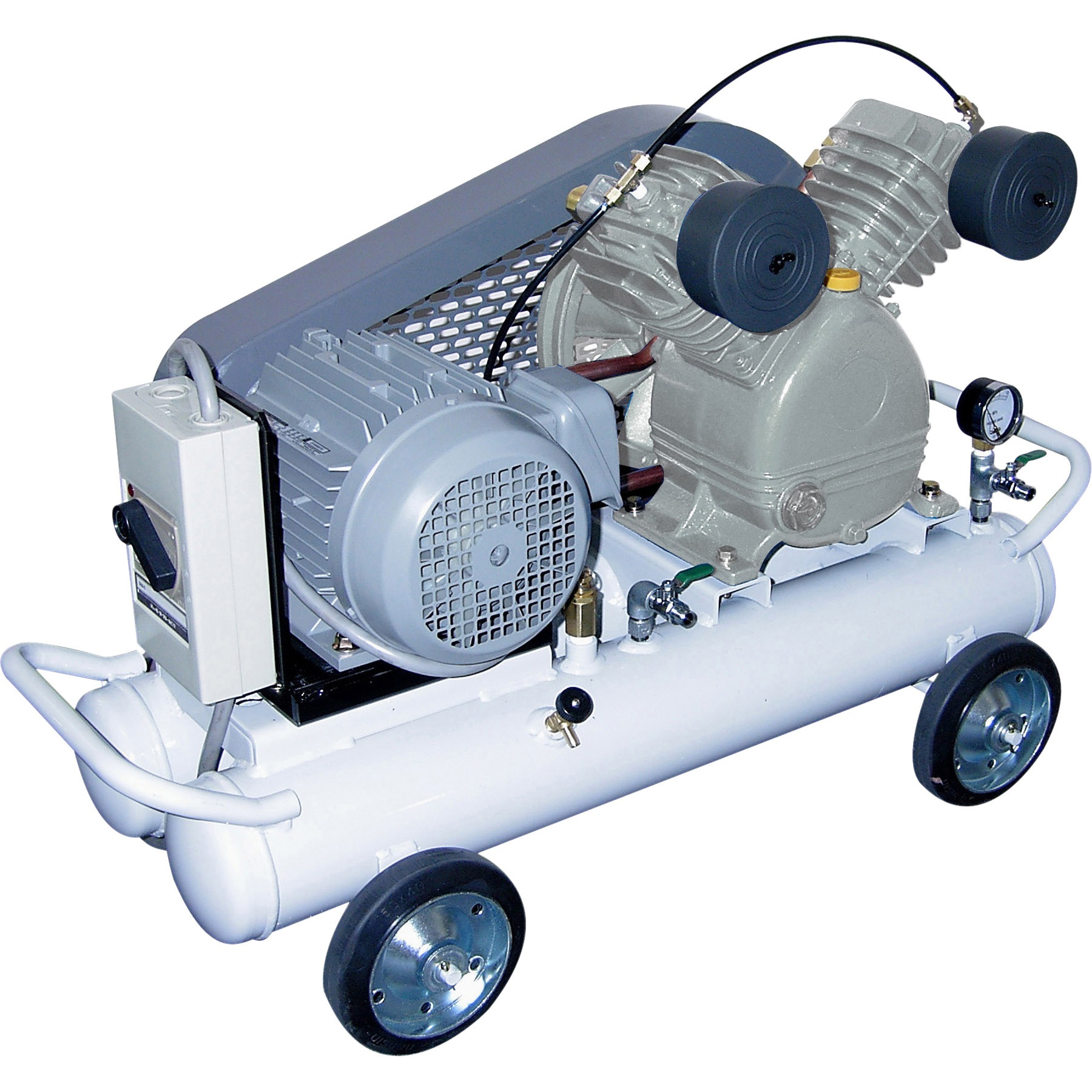 SC-22M‐7 60Hz モーター式コンプレッサー 精和産業 空気タンク容量15双 