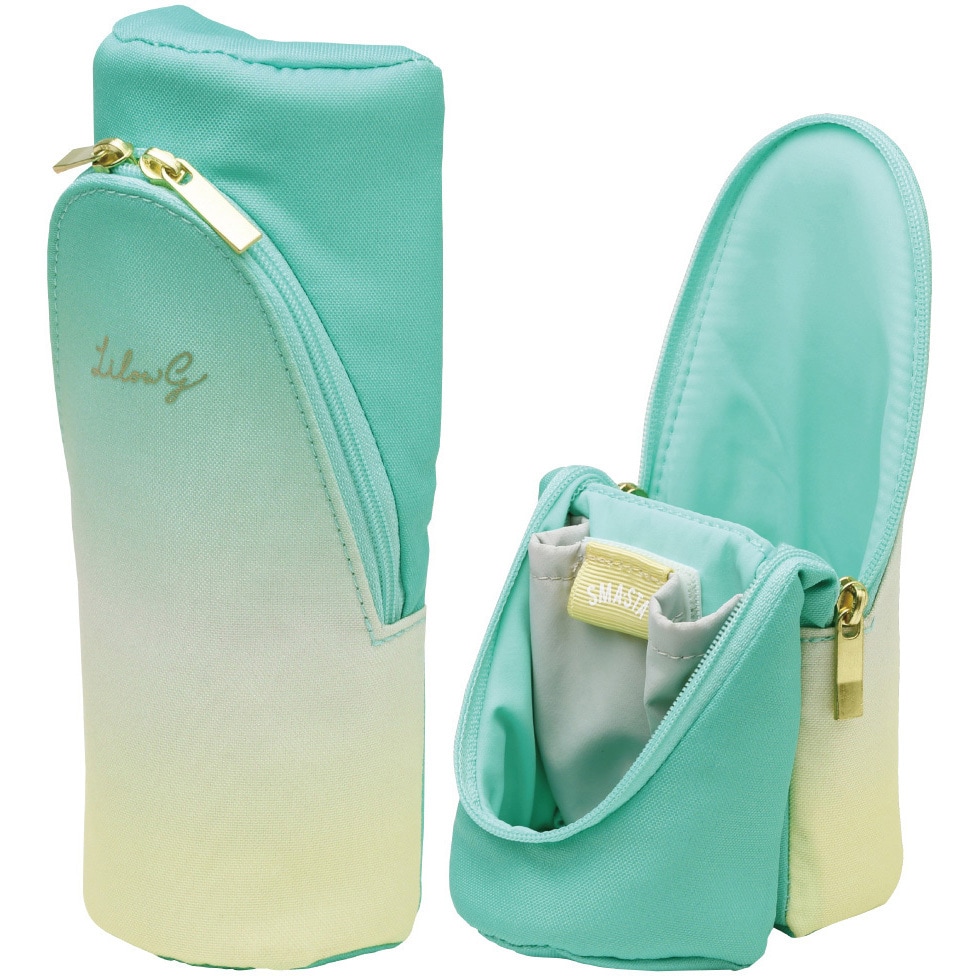 ds-（まとめ）ソニック スマ・スタ カーム立つペンケース ブラック FD-1607-D 1個〔×10セット〕 まとめ）ソニック スマ・スタ カーム立つペンケース ピンク FD-1607-P