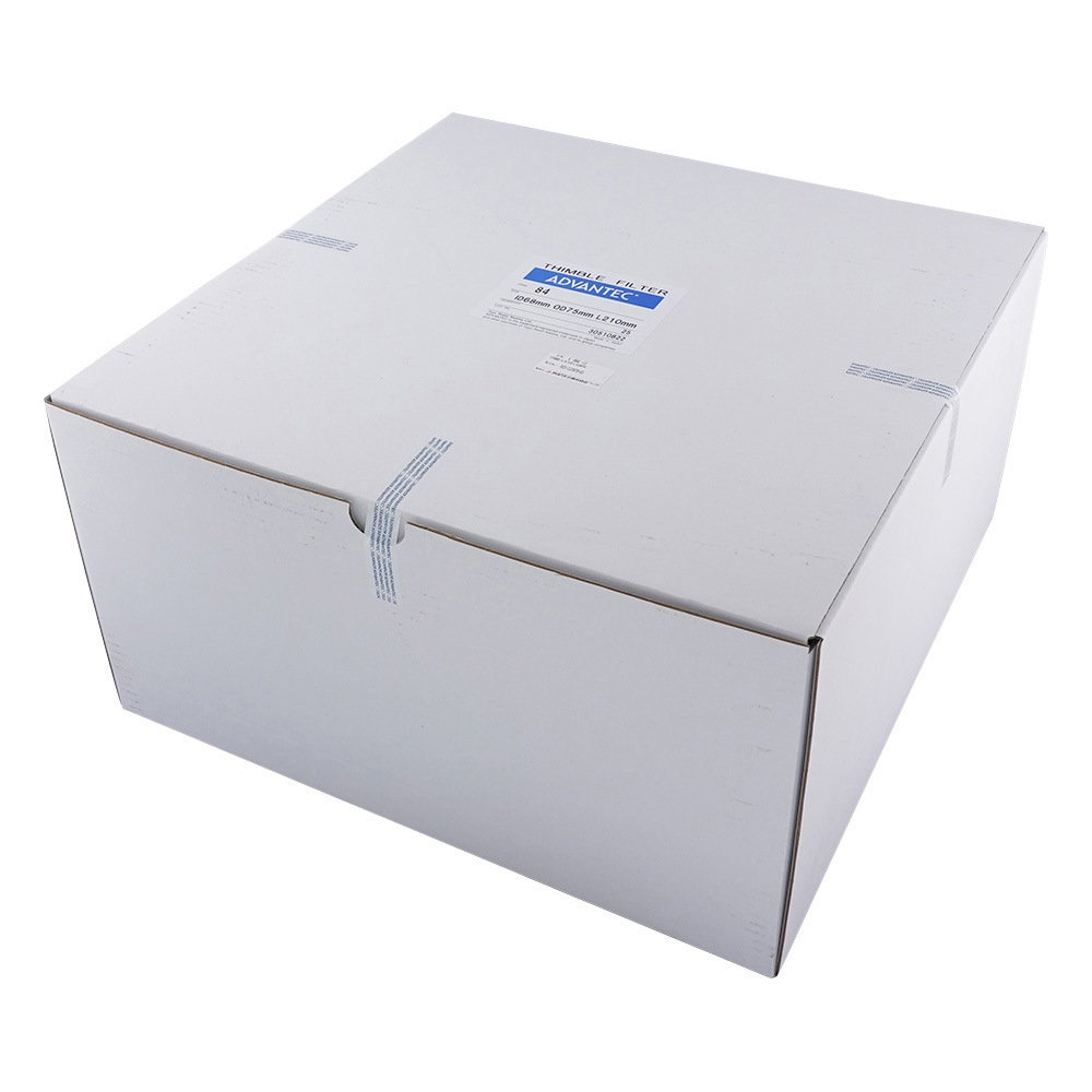 35400750 円筒濾紙 No.84 ADVANTEC 外径75mm 1箱(25本)