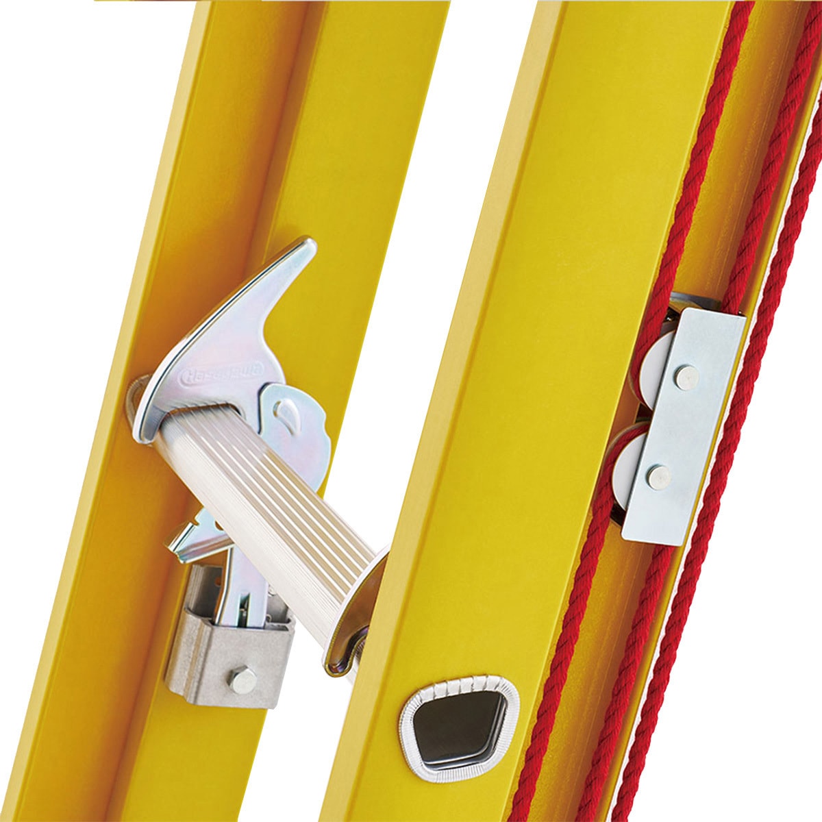 LGF2-75 FRP2連はしご LGF2 長谷川工業 縮長4.58m 全長7.51m - 【通販