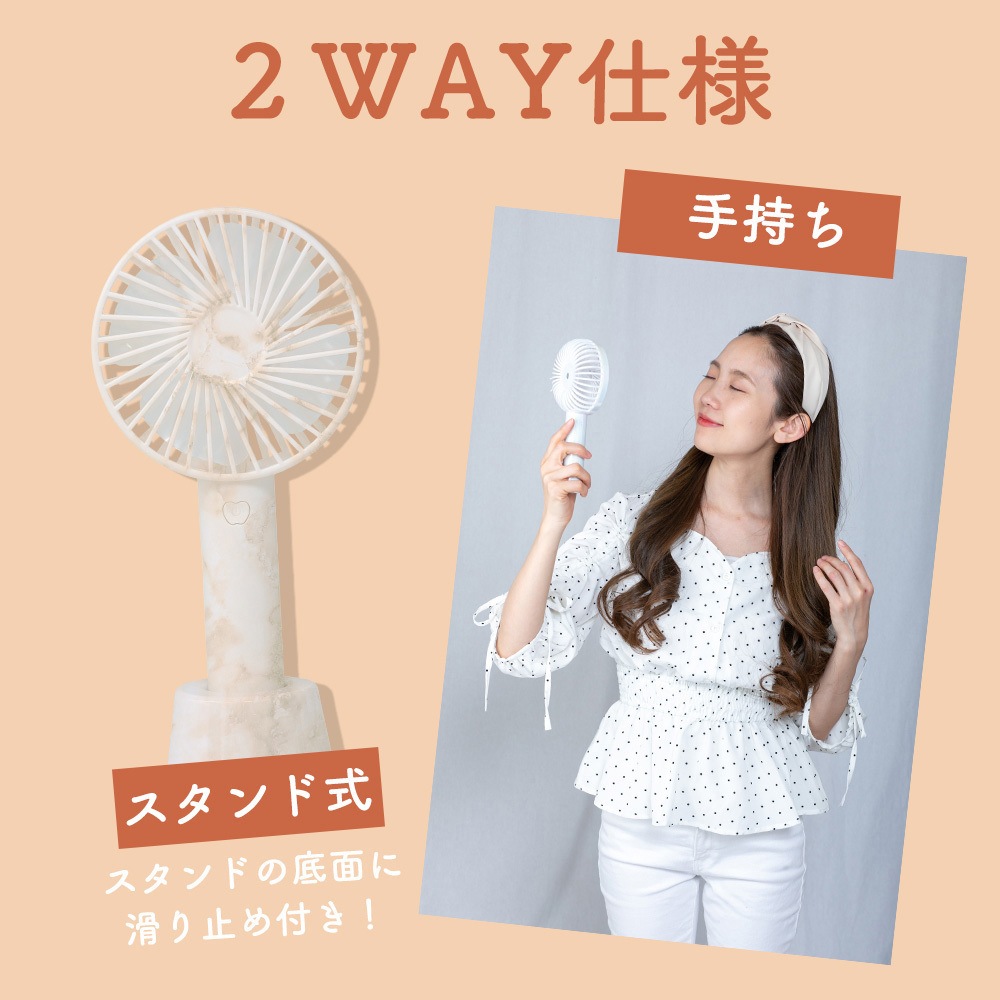 （新品）ハンディ FAN FAN GAHGA ふぁんふぁん　ブラック　黒 新品）ハンディ FAN FAN GAHGA ふぁんふぁん ブラック 黒