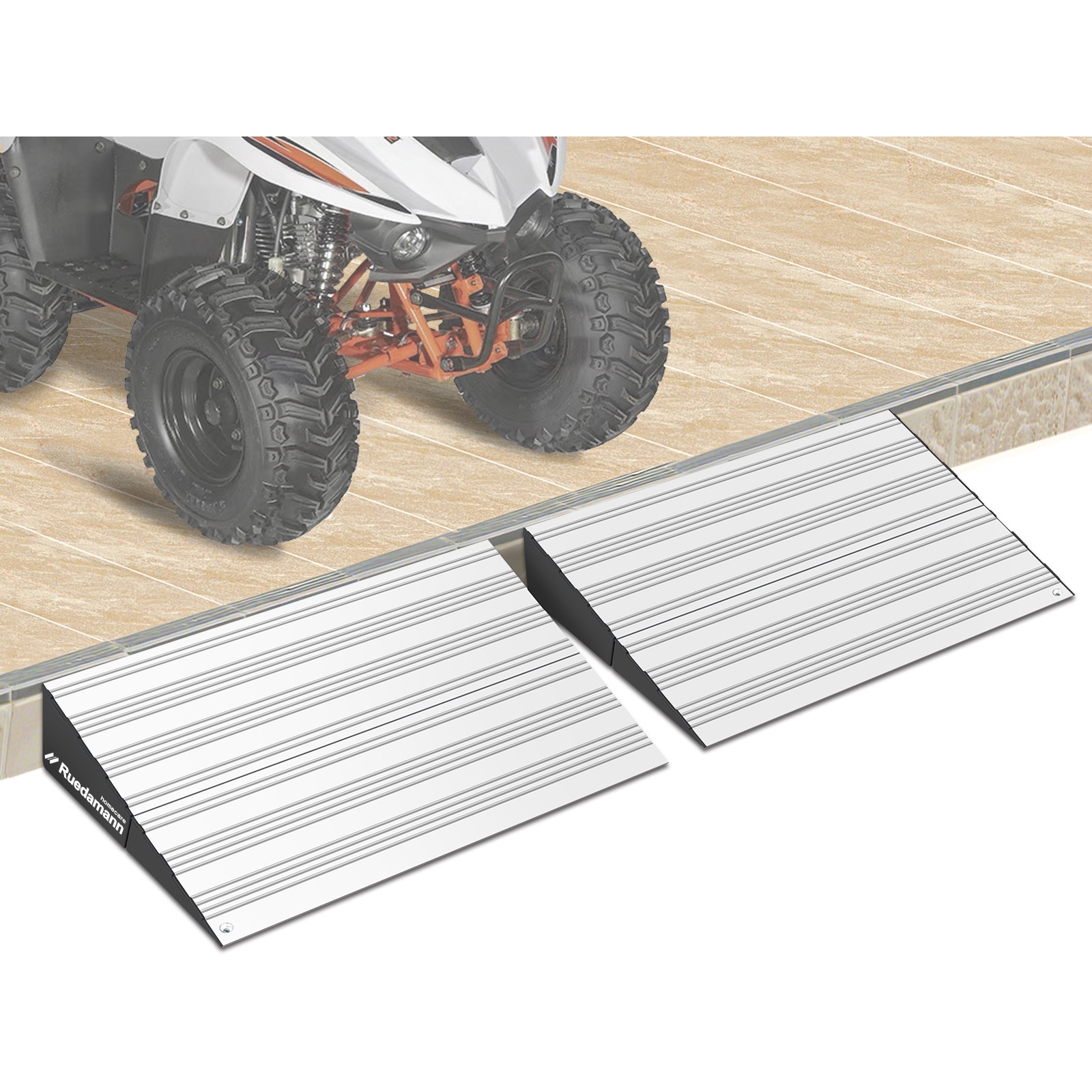 TR602-50N 段差解消スロープ2段調整 Ruedamann 奥行き25.5cm幅